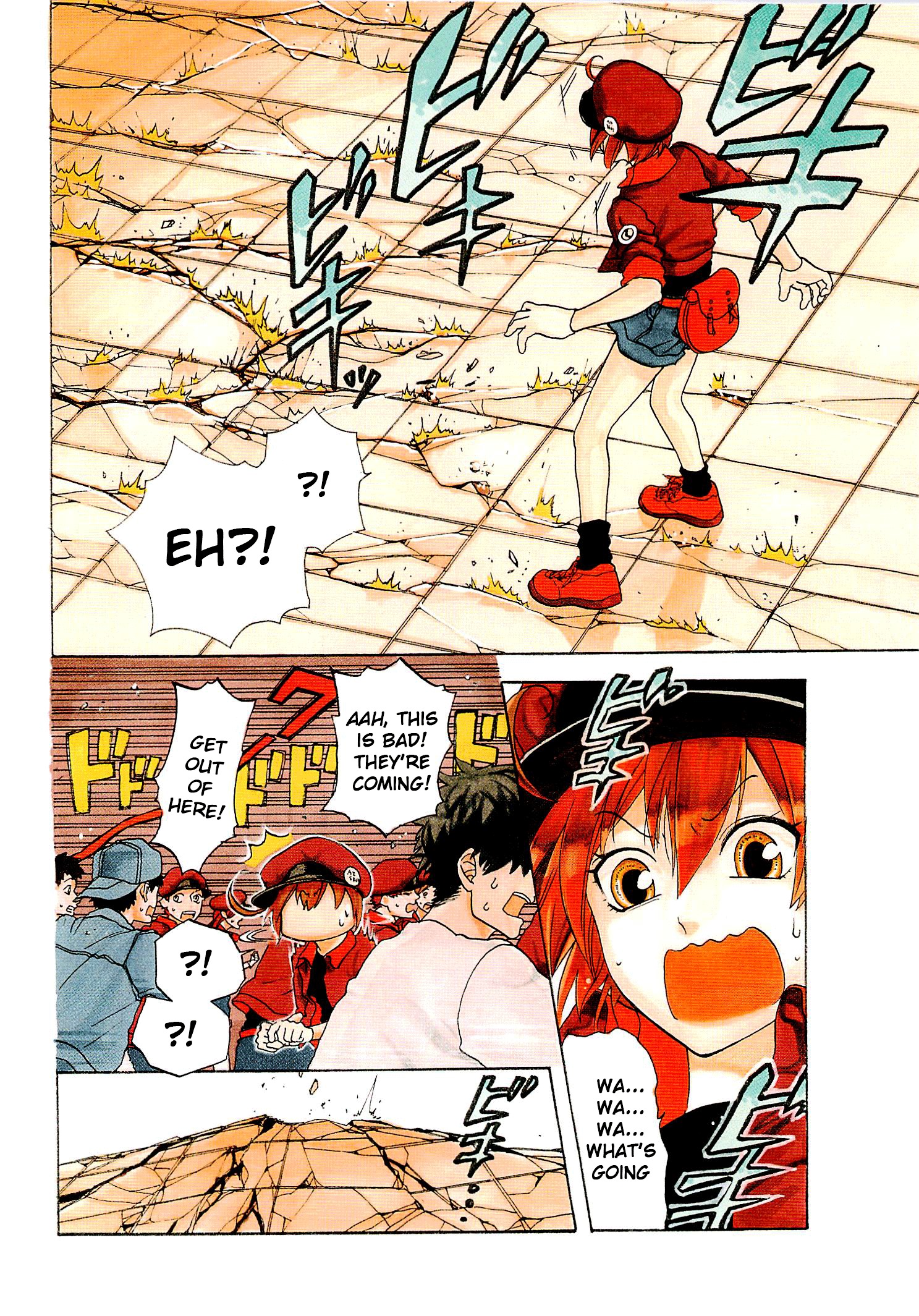 Hataraku Saibou - Vol.1 Chapter 1 : Pneumococcus