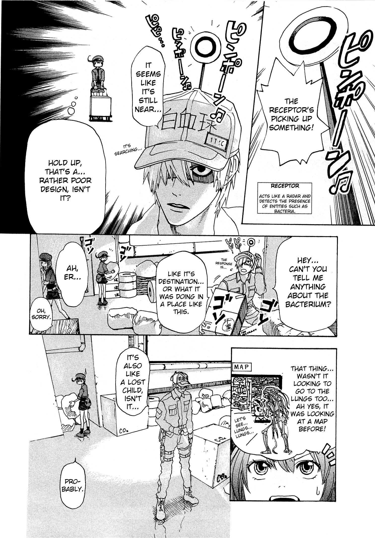 Hataraku Saibou - Vol.1 Chapter 1 : Pneumococcus