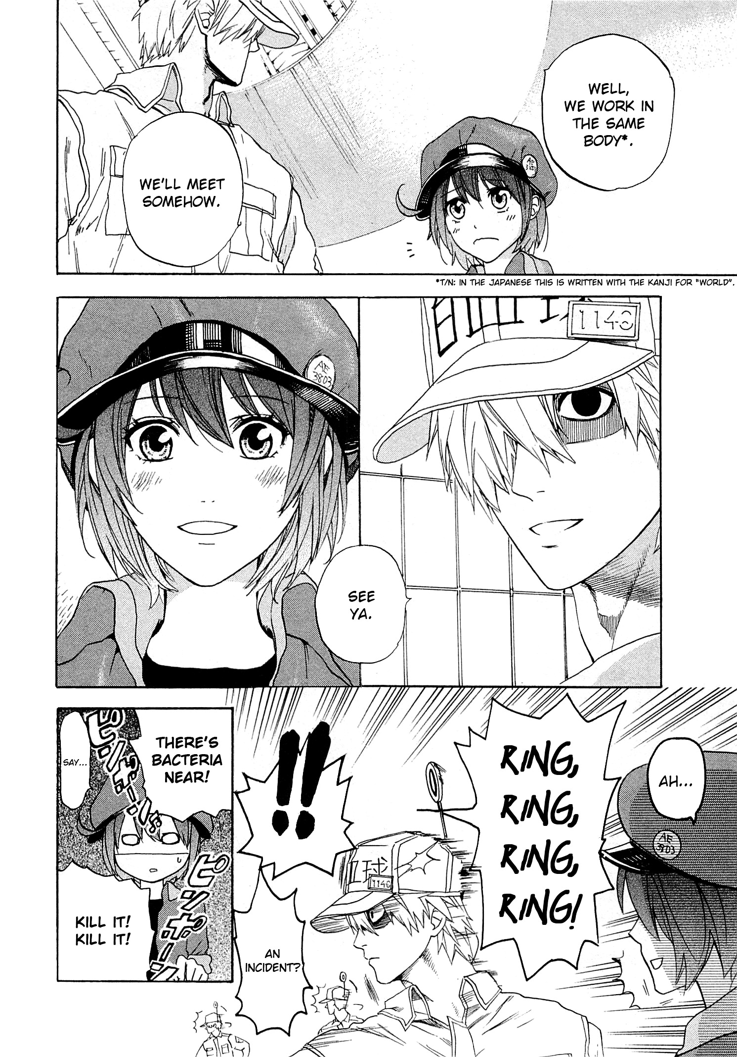 Hataraku Saibou - Vol.1 Chapter 1 : Pneumococcus