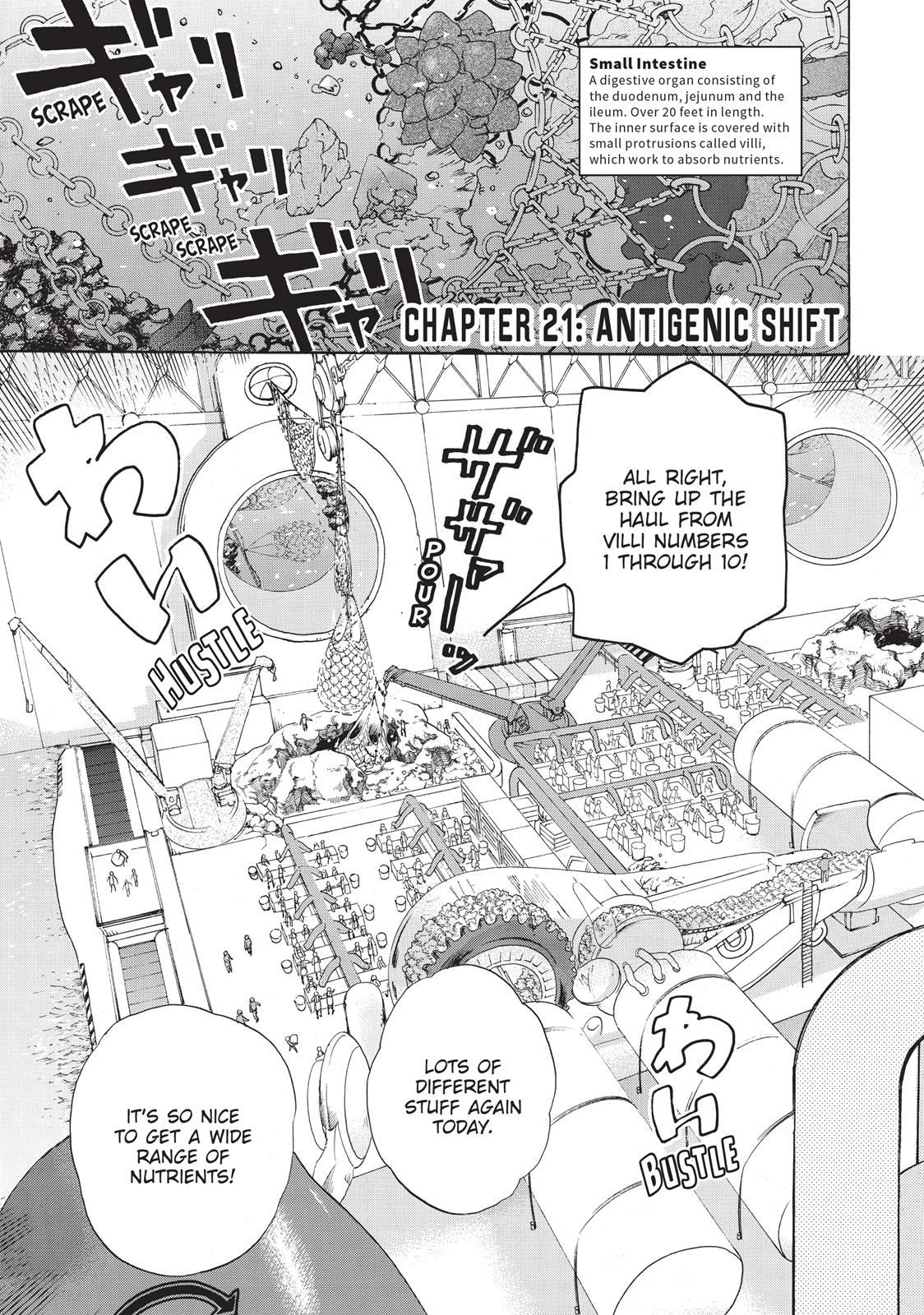 Hataraku Saibou - Chapter 21