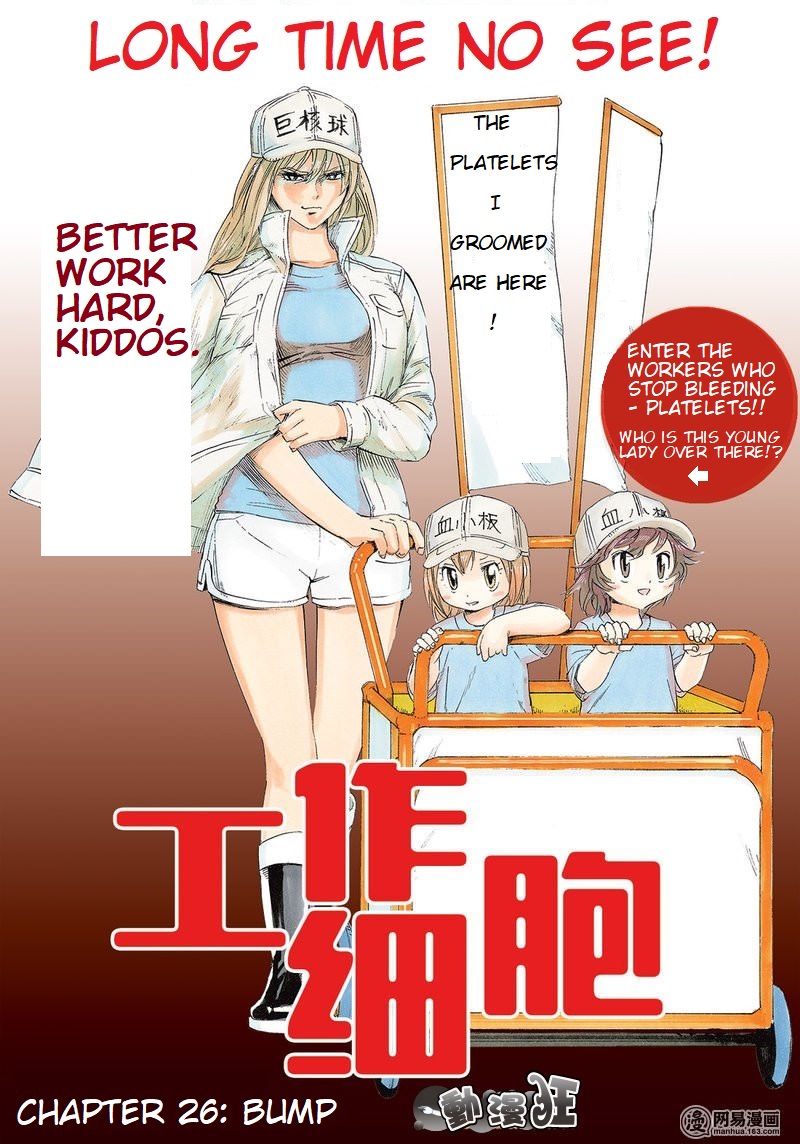 Hataraku Saibou - Chapter 26: Bump