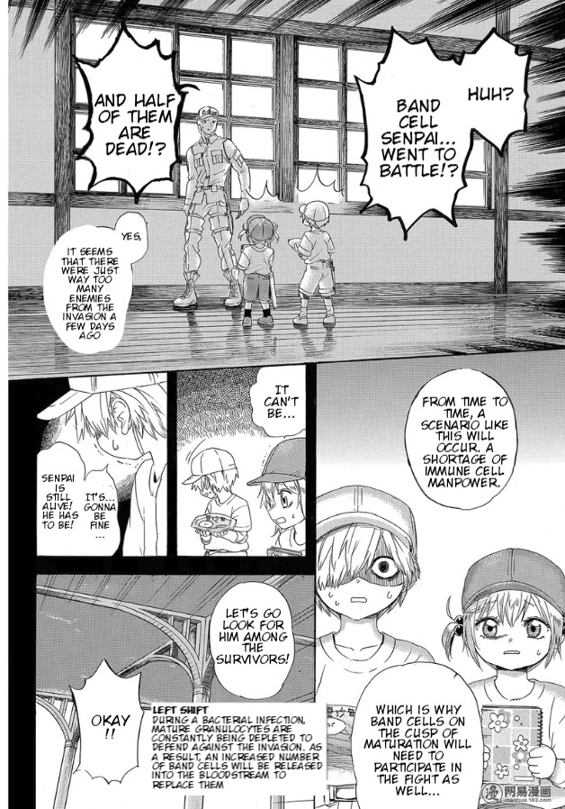 Hataraku Saibou - Chapter 27: Left Shift