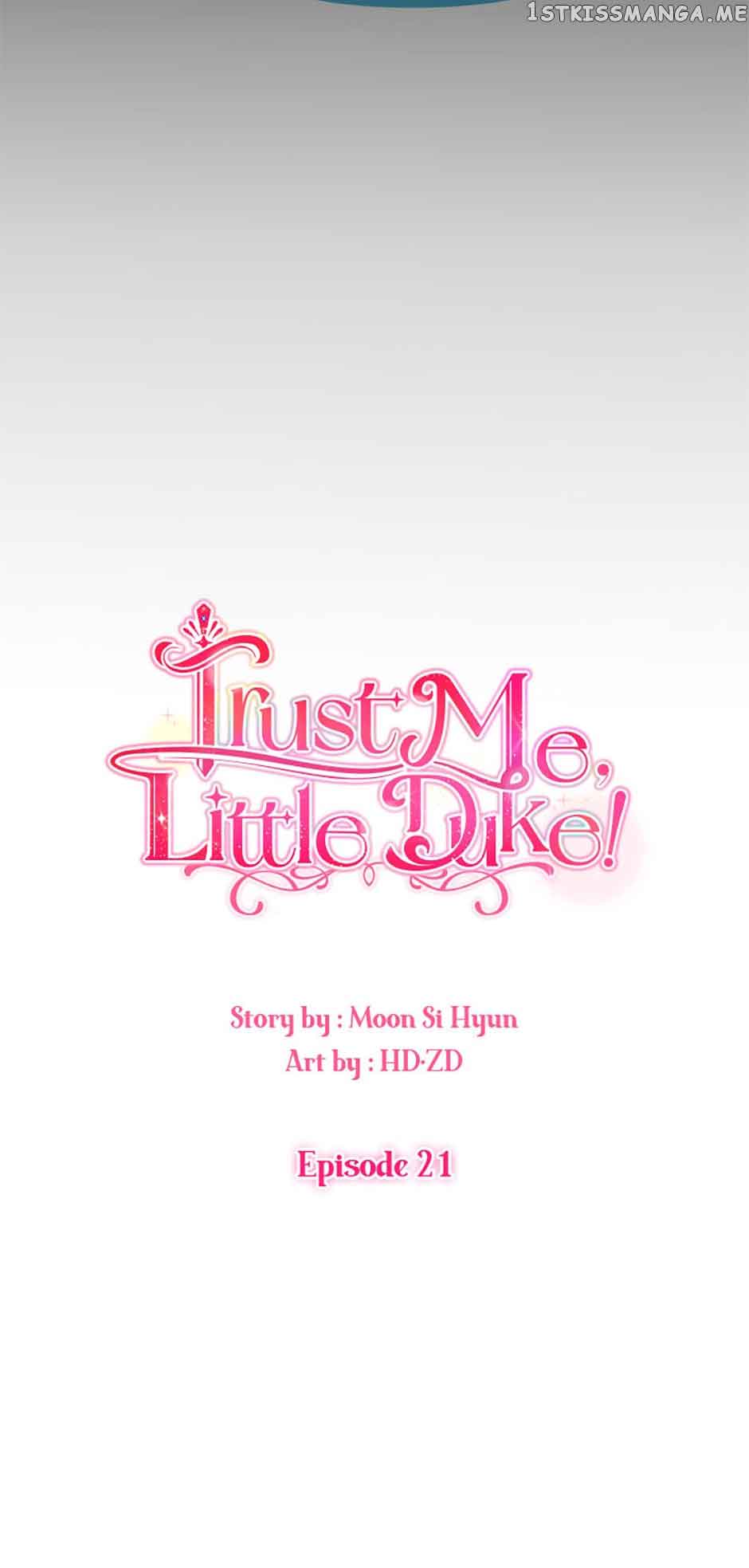 Hey, Little Duke, Just Trust This Sister! - Chapter 21