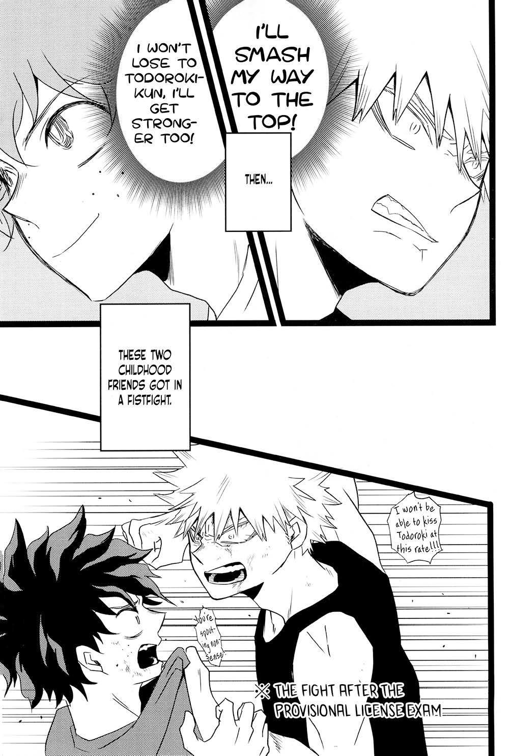 Boku No Hero Academia -  Kiss Made Tooi Manga (Doujinshi) - Chapter 2: Part Two