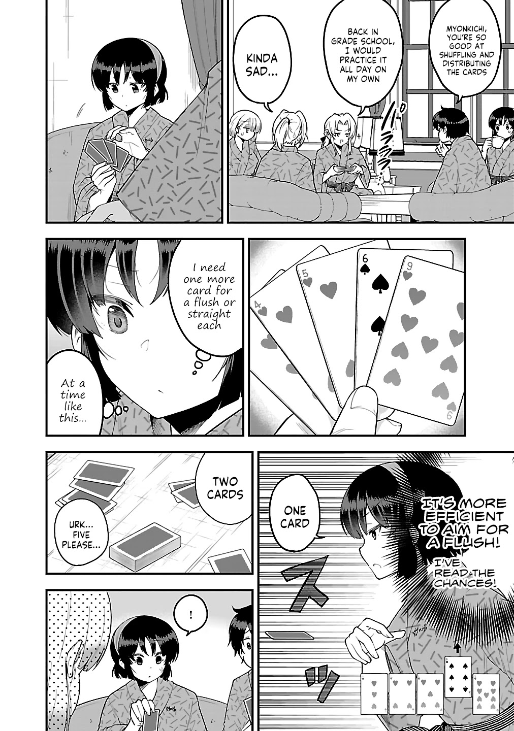 Meika-San Can't Conceal Her Emotions - Chapter 76.1: Volume 6 Extra Chapter: Meika-San And Poker