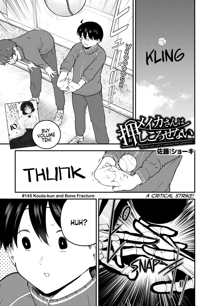 Meika-San Can't Conceal Her Emotions - Chapter 145: Kouta-Kun And Bone Fracture