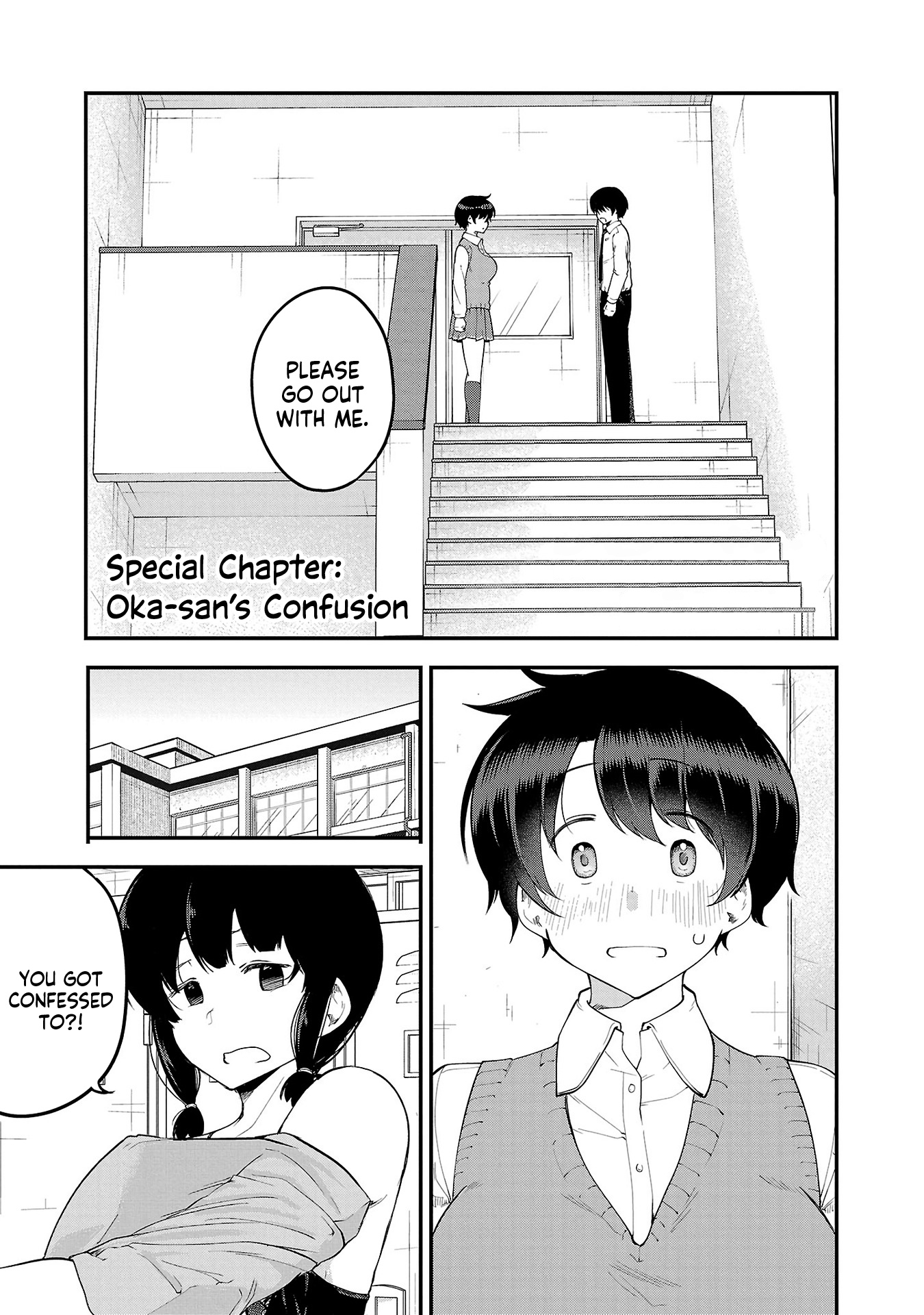 Meika-San Can't Conceal Her Emotions - Vol.9 Chapter 114.1: Special Chapter: Oka-San's Confusion