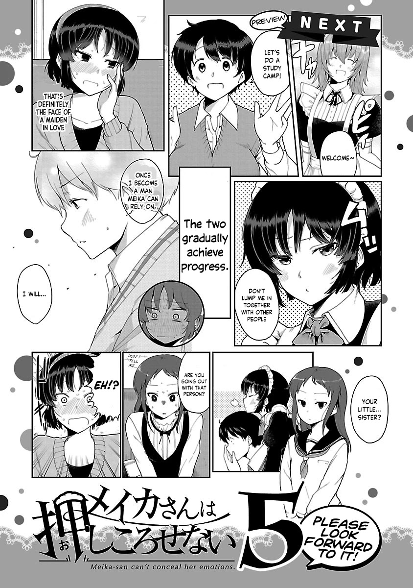 Meika-San Can't Conceal Her Emotions - Chapter 50.2: Volume 4 Omake