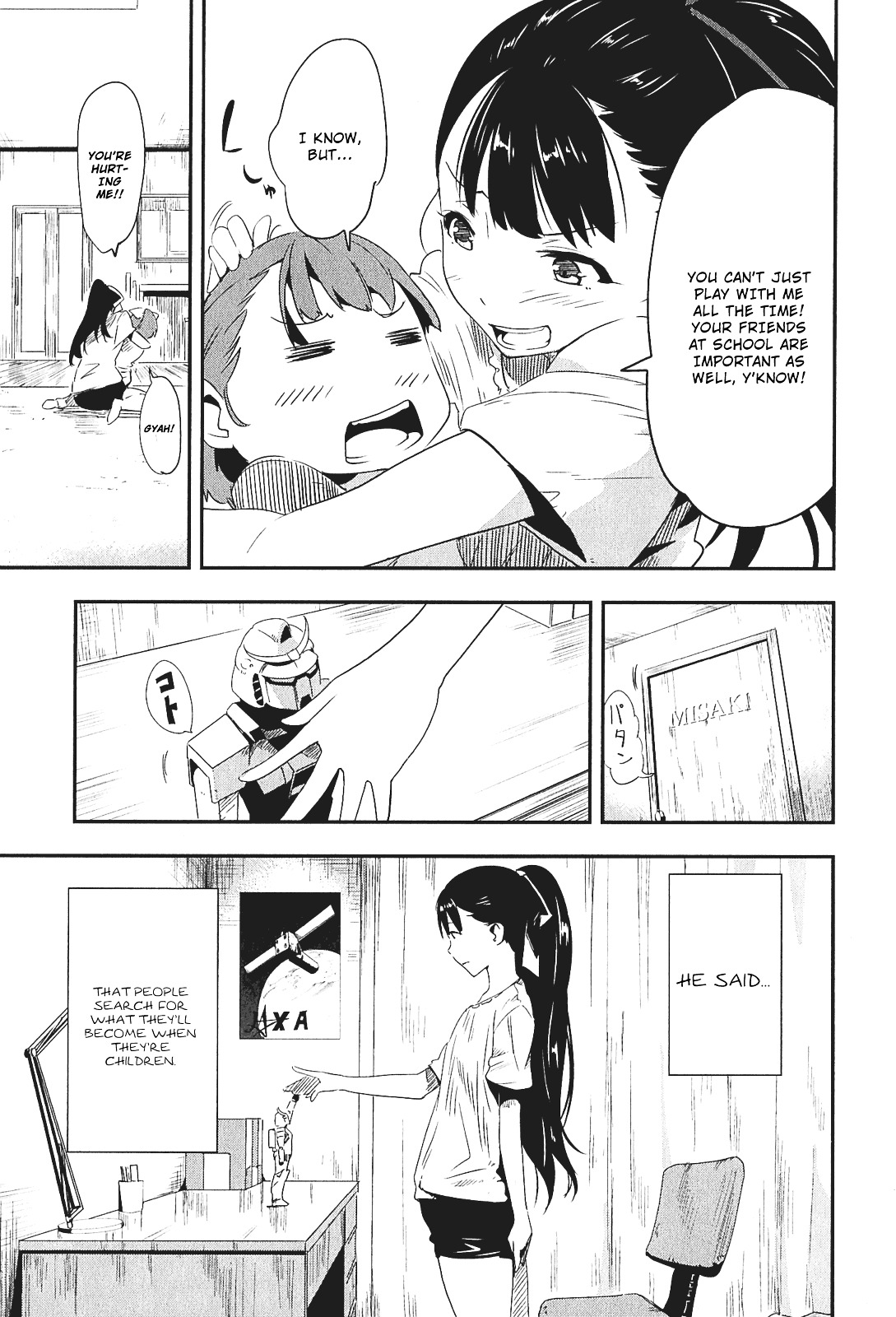 Robotics;Notes - Senomiya Misaki No Mihappyou Shuki - Vol.1 Chapter 3