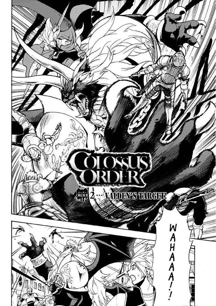 Colossus Order - Vol.1 Chapter 2 : Valden S Target!