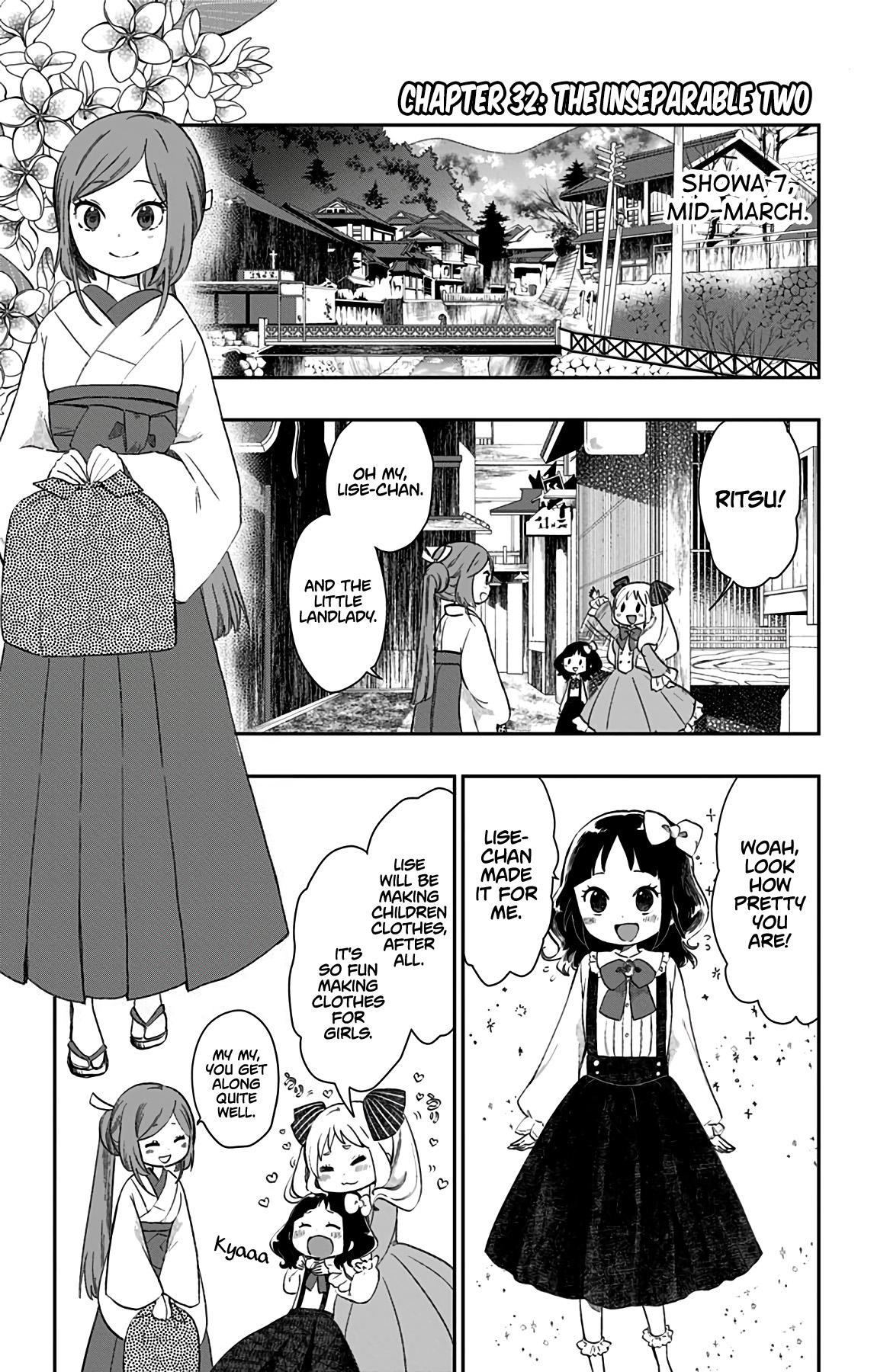 Showa Maiden Fairytale - Vol.4 Chapter 32: The Inseparable Two