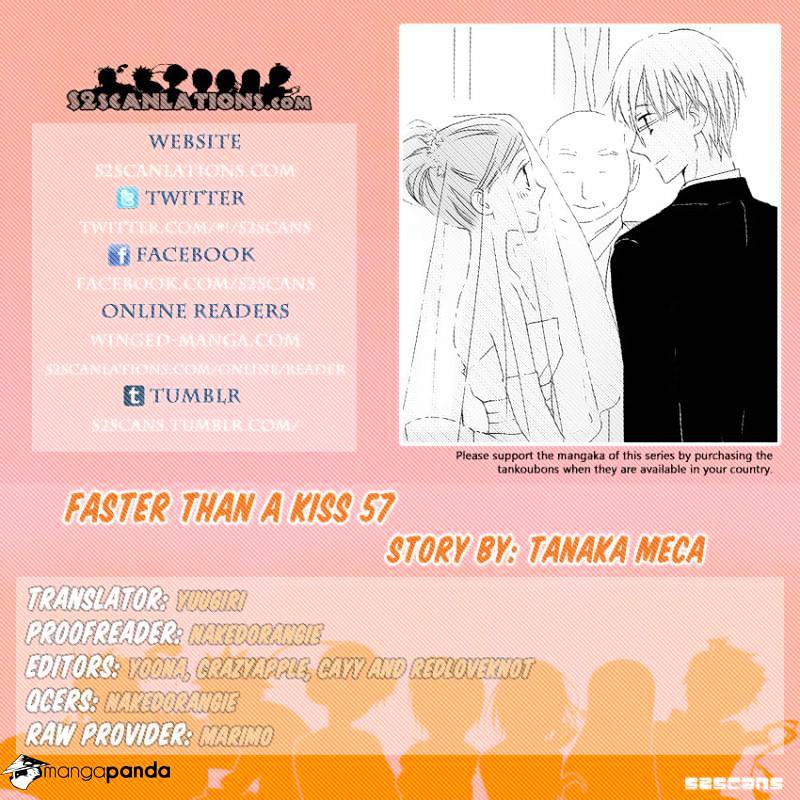 Faster Than A Kiss - Chapter 57