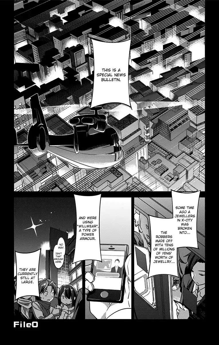 Active Raid: Kidou Kyoushuushitsu Dai Hachigakari - Chapter 0