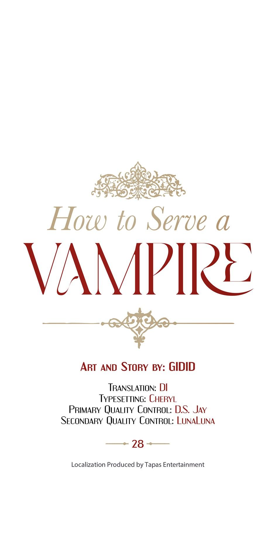 How To Serve The Vampire - Chapter 28