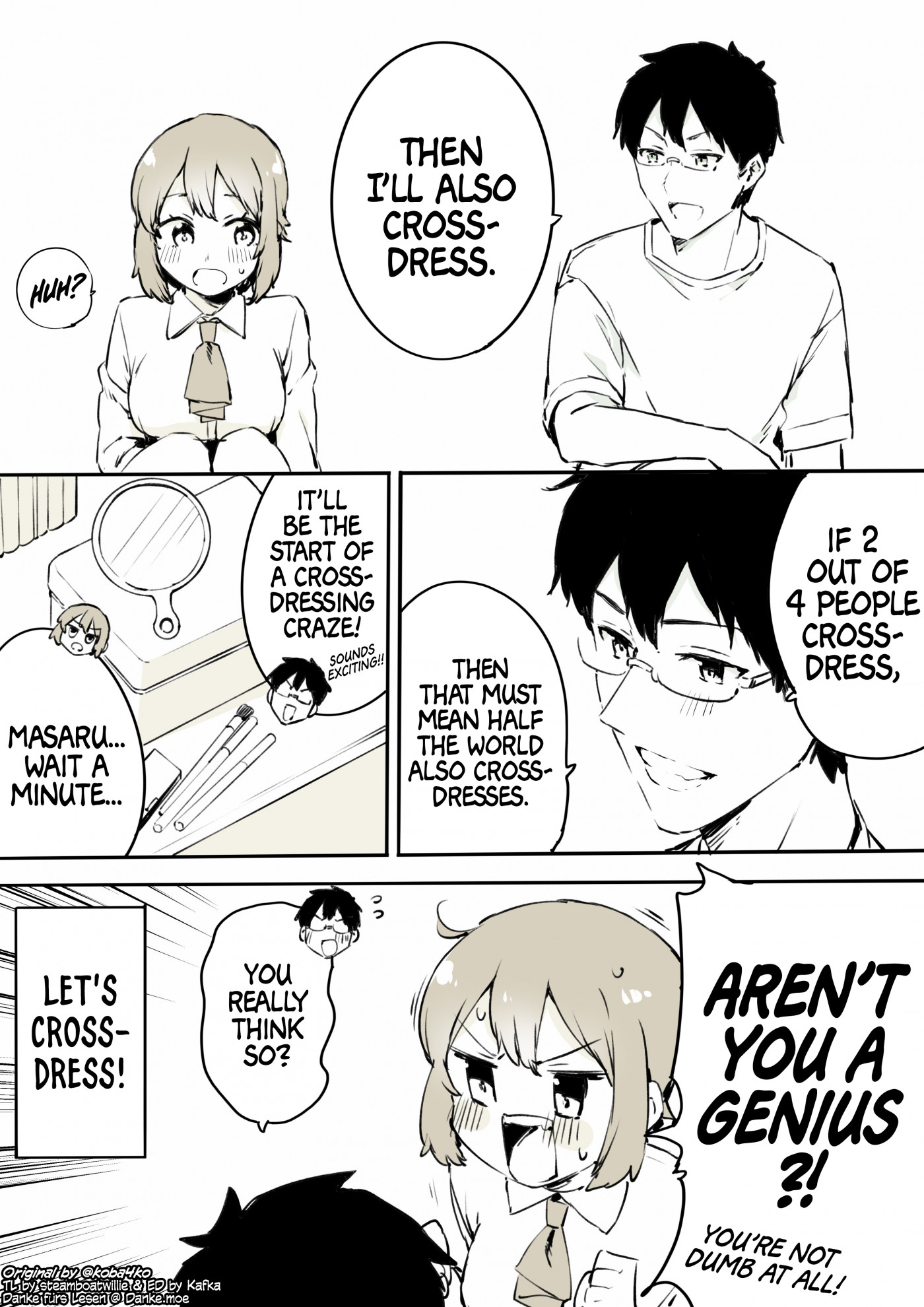 A Boy That Can't Stop Crossdressing - Chapter 23: A Crossdressing Boy Worries About Being Exposed