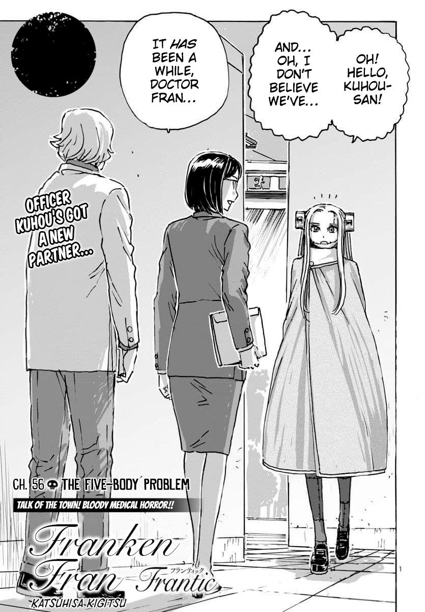 Franken Fran Frantic - Vol.9 Chapter 56: The Five-Body Problem