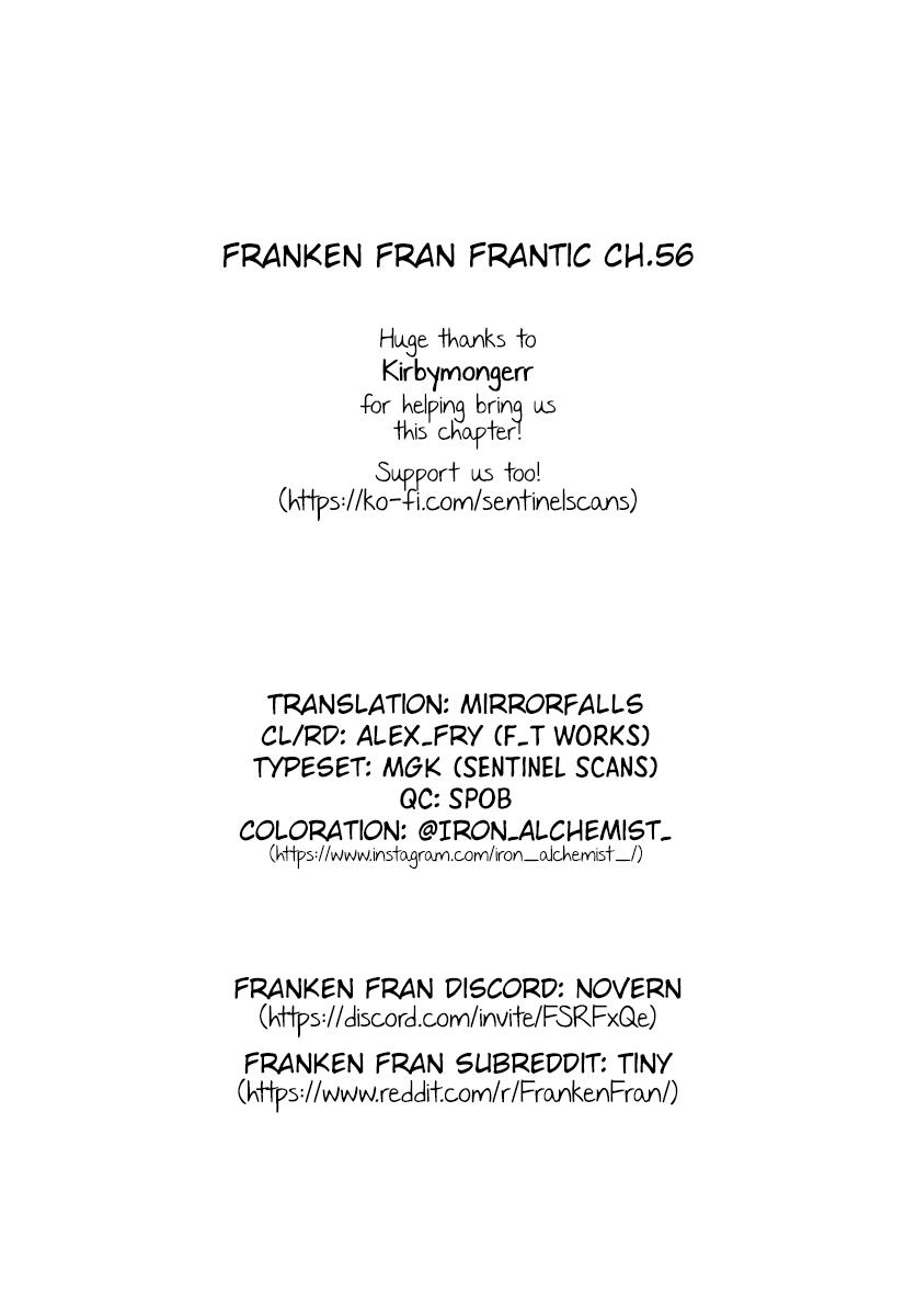 Franken Fran Frantic - Vol.9 Chapter 56: The Five-Body Problem