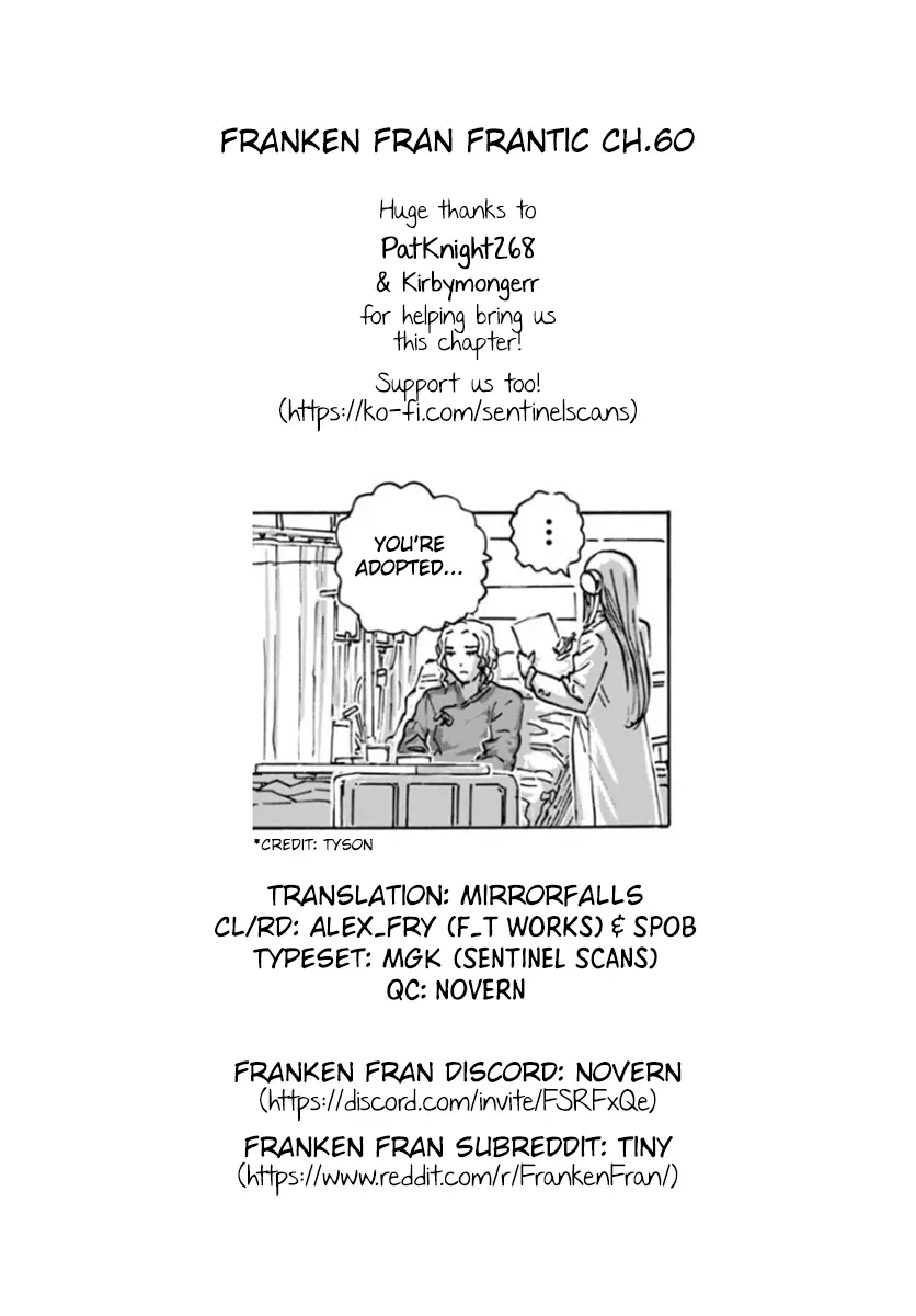 Franken Fran Frantic - Vol.10 Chapter 60: Cherry Marriage