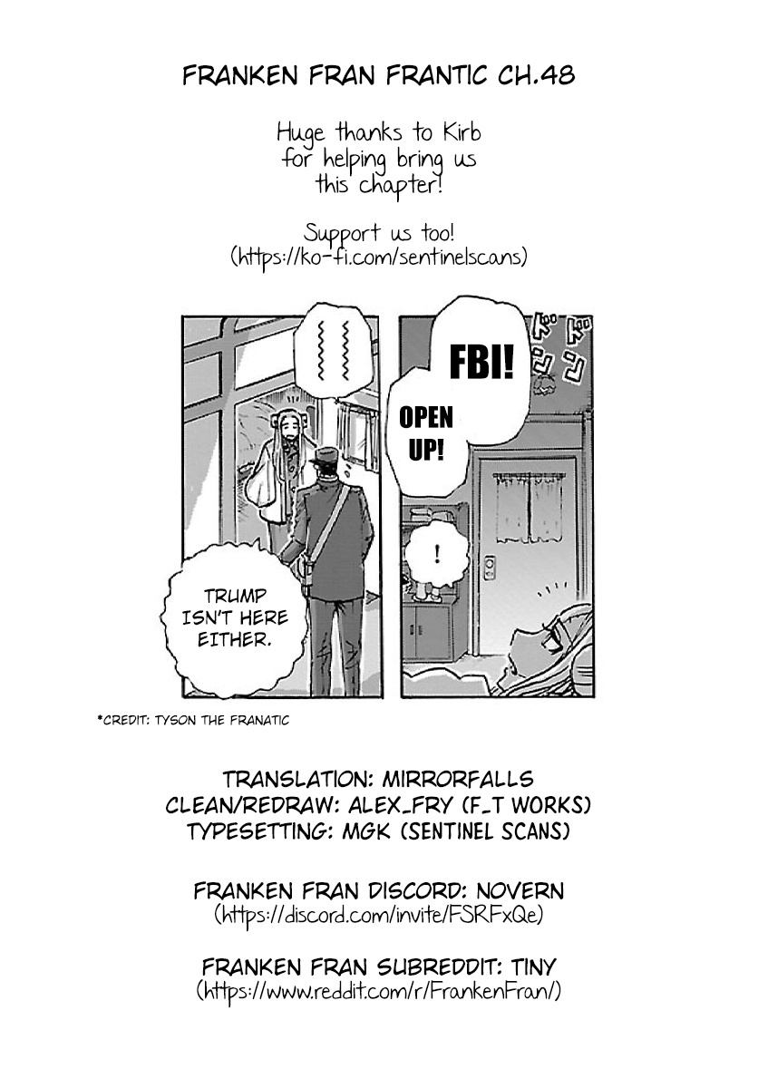 Franken Fran Frantic - Vol.8 Chapter 48: Mystery Train