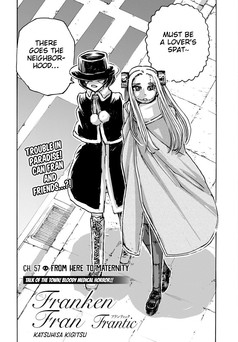 Franken Fran Frantic - Vol.9 Chapter 57: From Here To Maternity