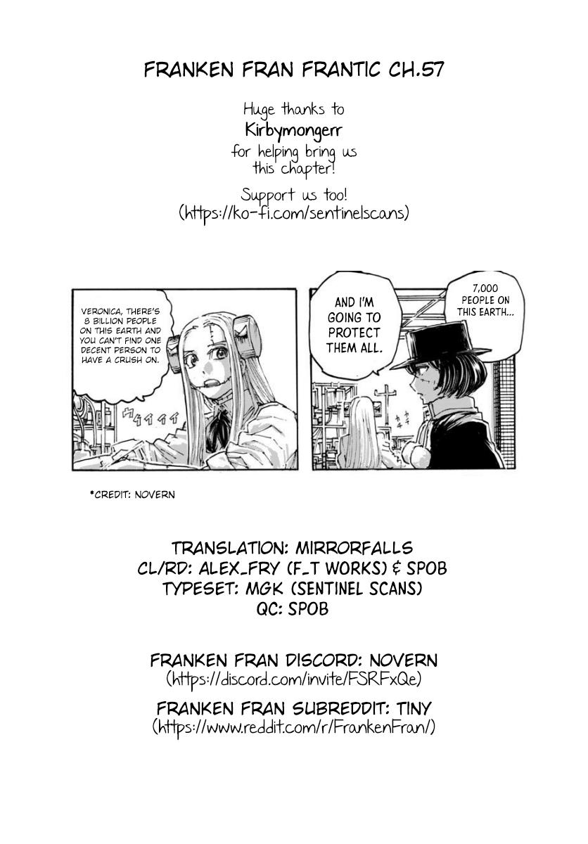 Franken Fran Frantic - Vol.9 Chapter 57: From Here To Maternity