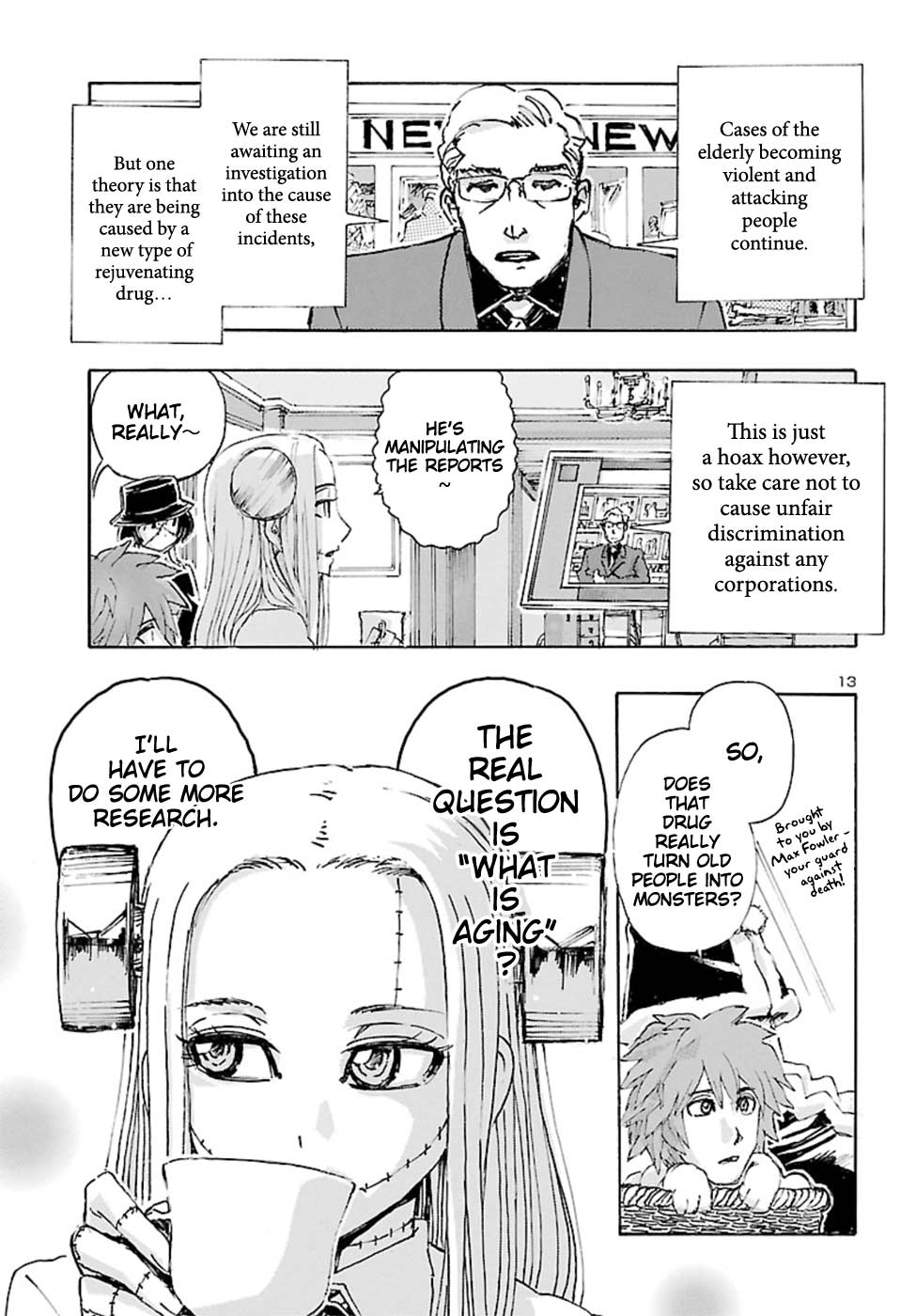 Franken Fran Frantic - Vol.3 Chapter 17: The Man They Called Satan