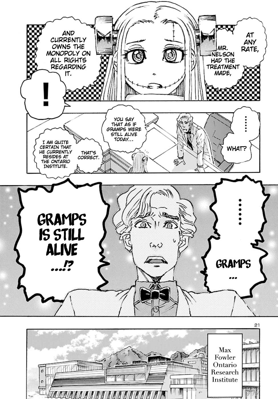 Franken Fran Frantic - Vol.3 Chapter 17: The Man They Called Satan