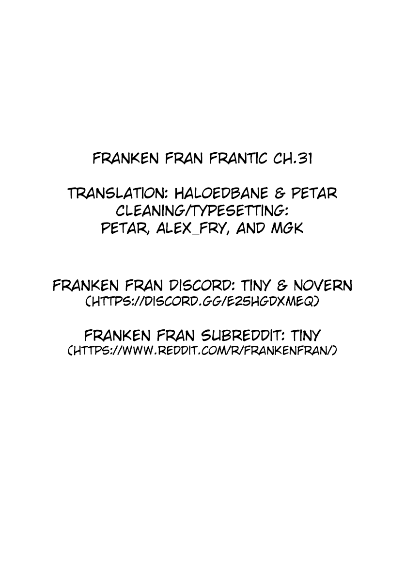 Franken Fran Frantic - Chapter 31: Strange Friend