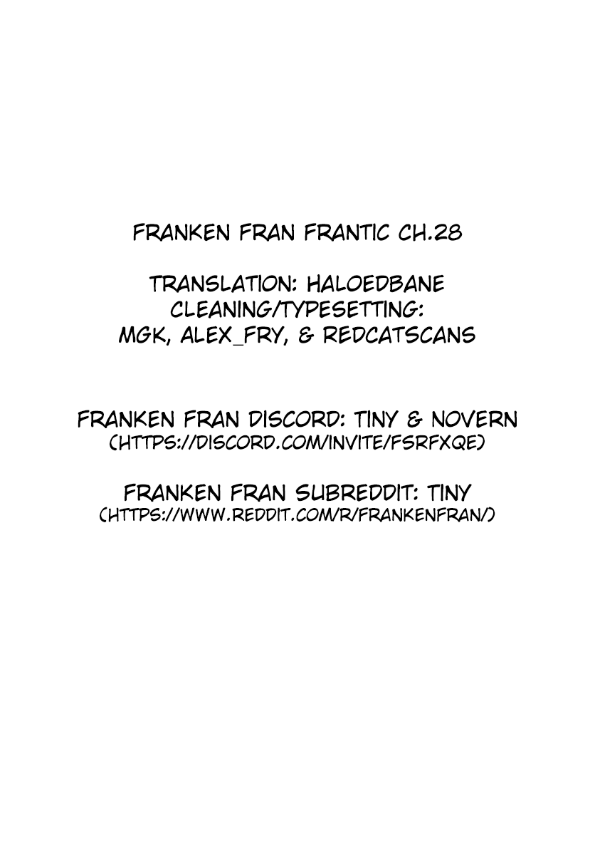 Franken Fran Frantic - Chapter 28