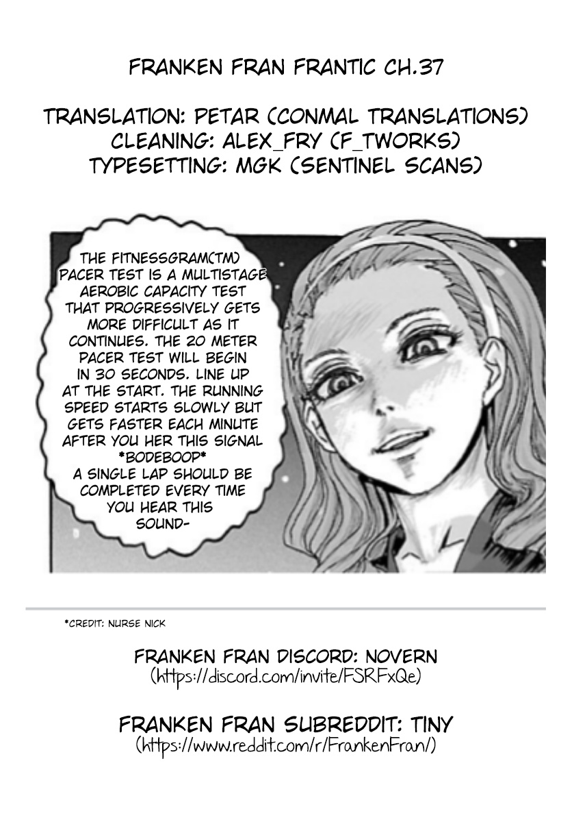 Franken Fran Frantic - Vol.6 Chapter 37: Forbidden Experiment