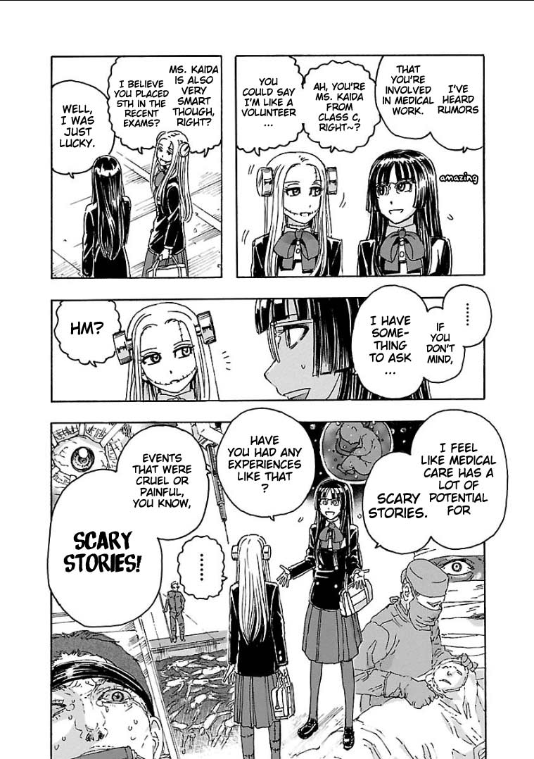 Franken Fran Frantic - Vol.1 Chapter 3.4: Franken Fran Vs Ms. Kaida's Ghost Stories