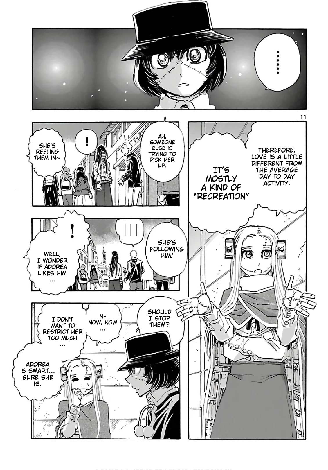 Franken Fran Frantic - Vol.3 Chapter 13: Adorea's Love Story