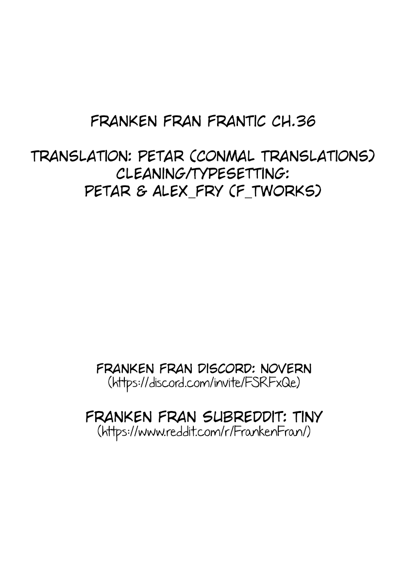 Franken Fran Frantic - Vol.6 Chapter 36: Gaze Of Hostility