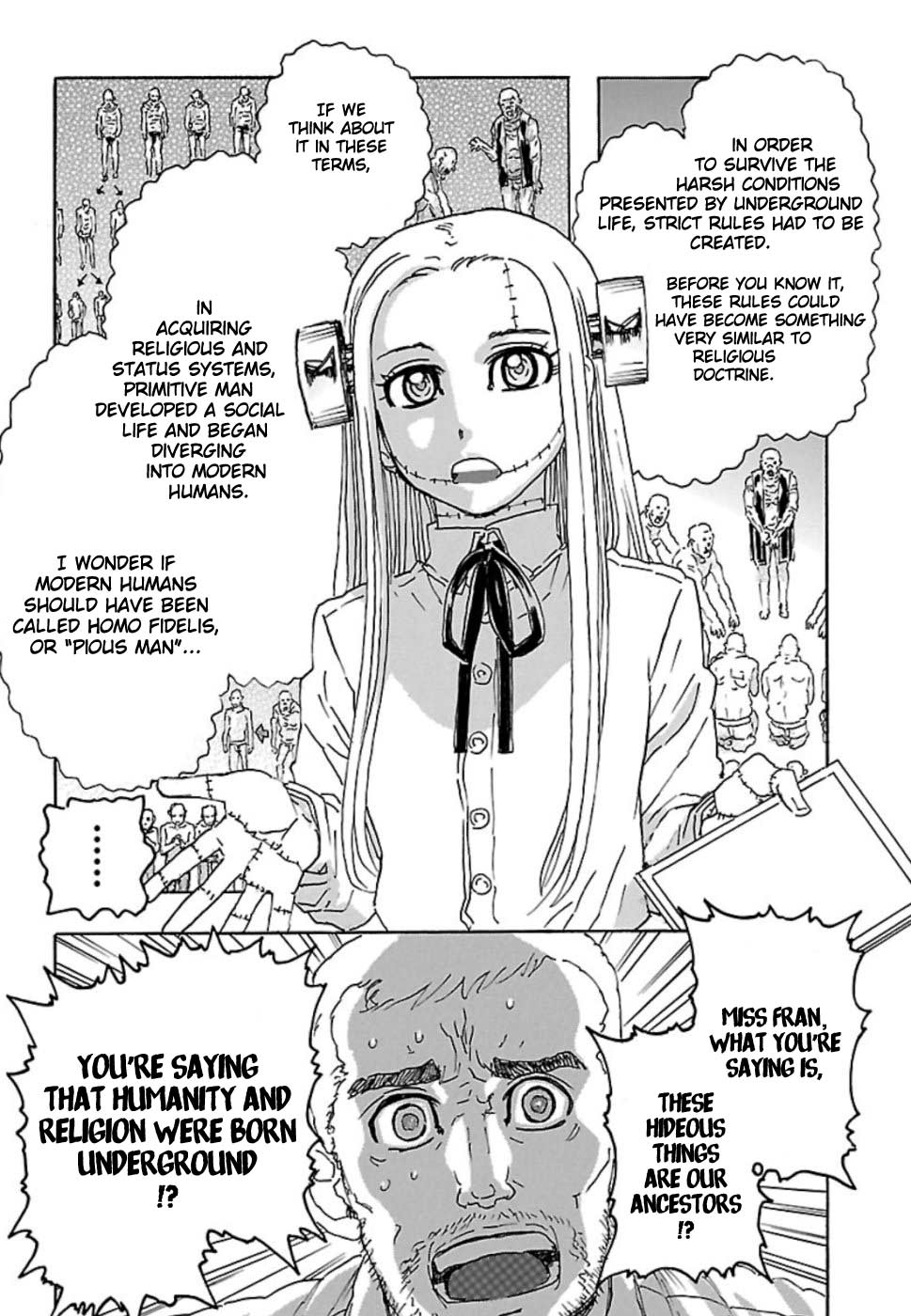 Franken Fran Frantic - Vol.2 Chapter 7: Underground