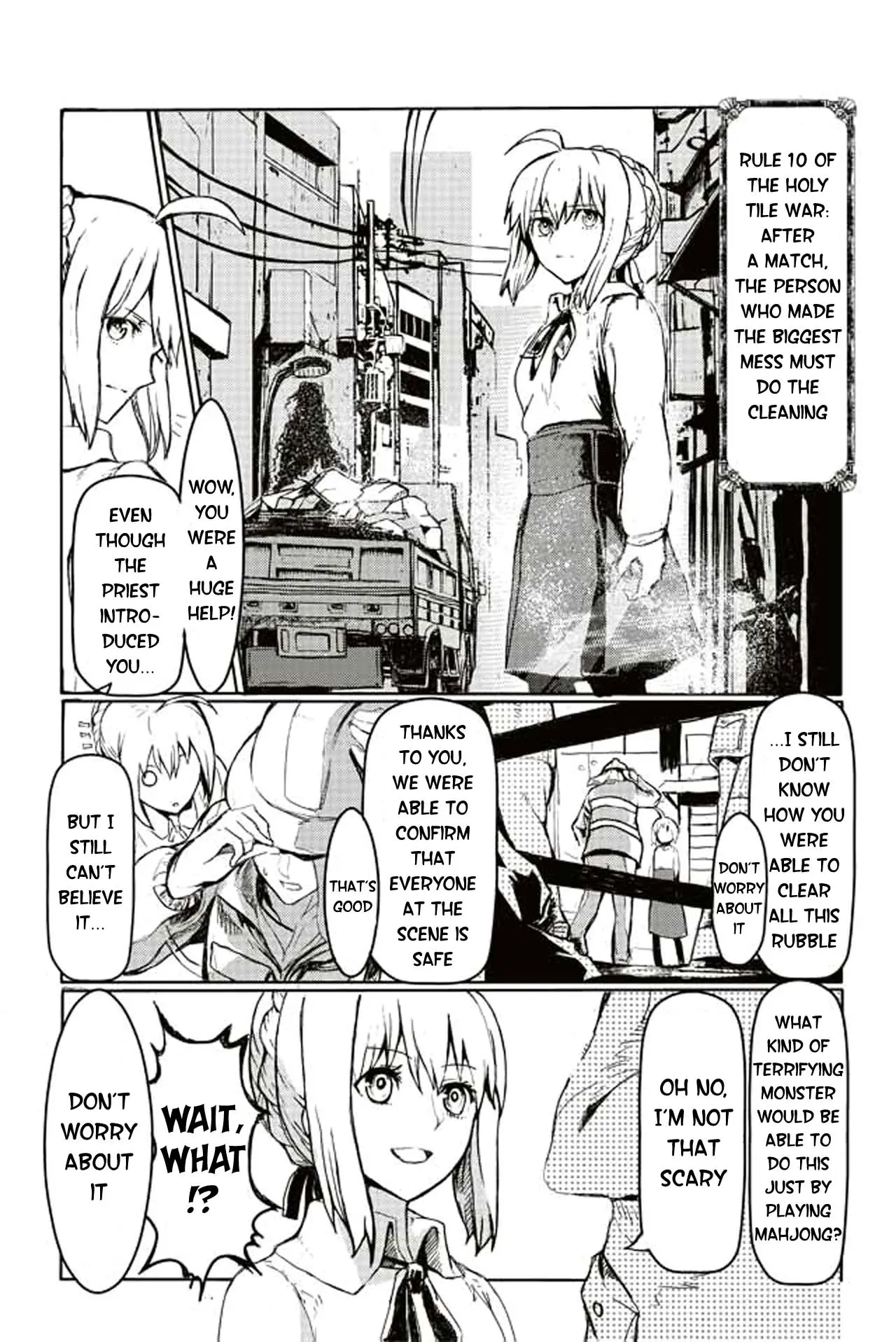 Fate/Mahjong Night - Seihai Sensou - Chapter 51