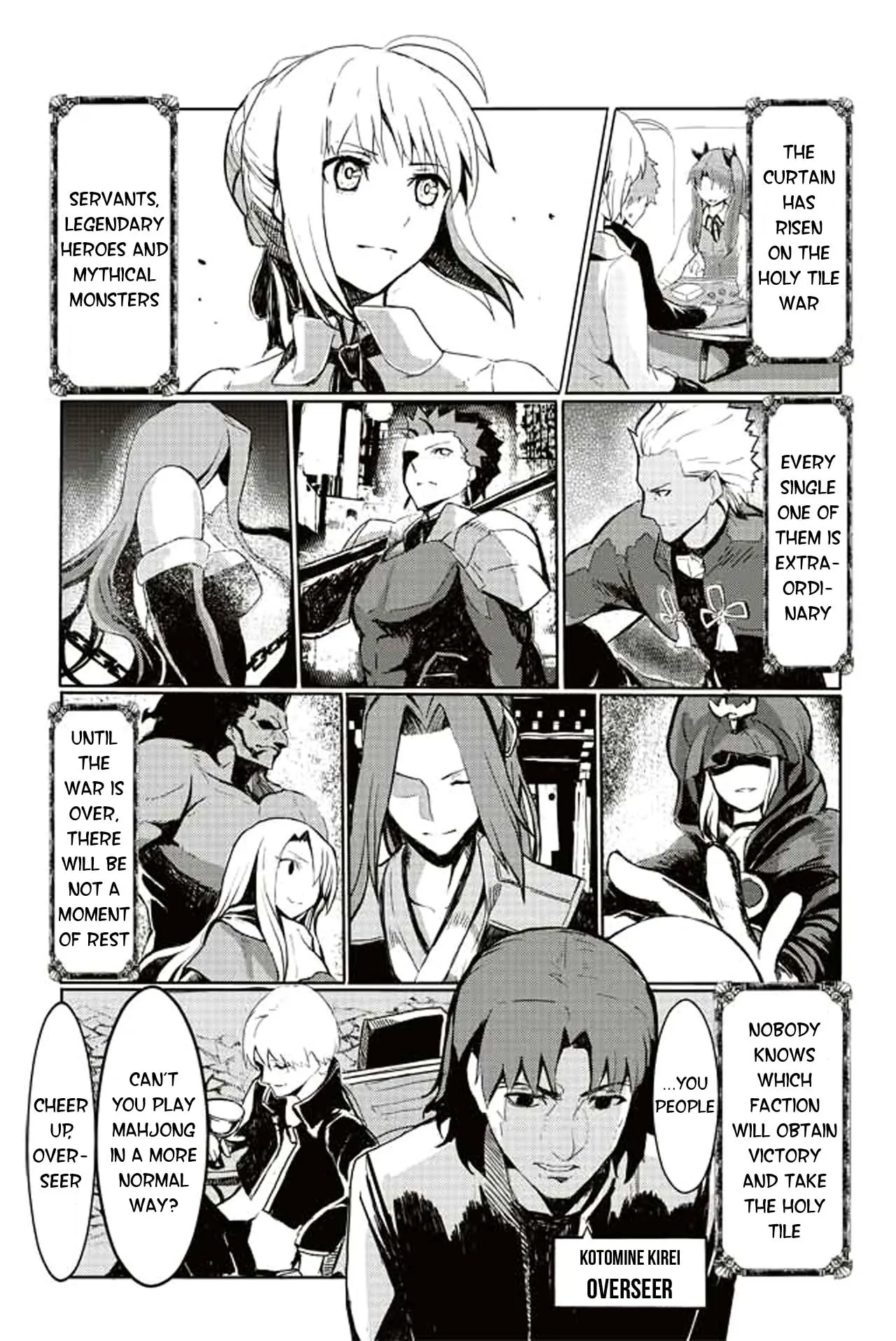 Fate/Mahjong Night - Seihai Sensou - Chapter 48