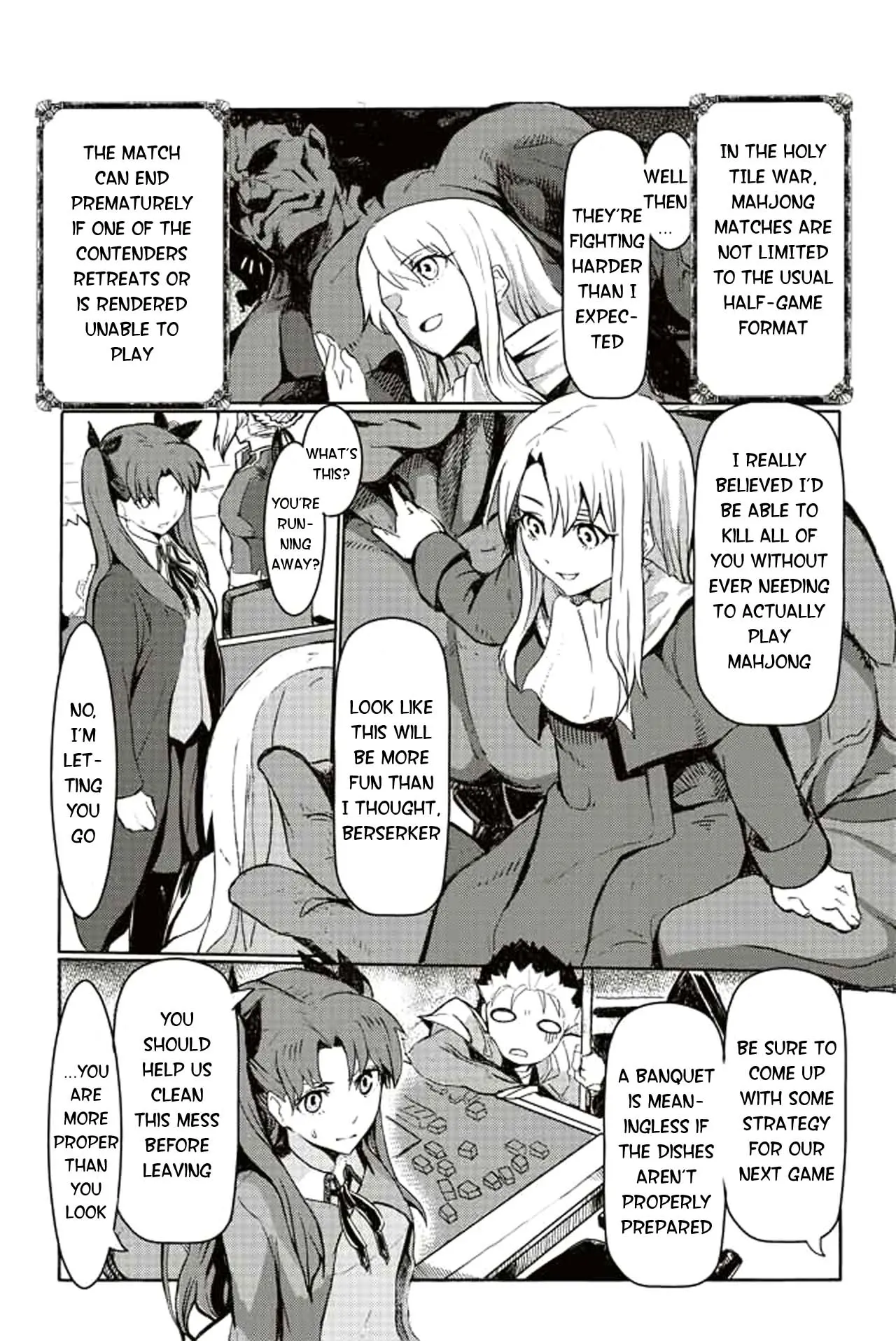 Fate/Mahjong Night - Seihai Sensou - Chapter 45