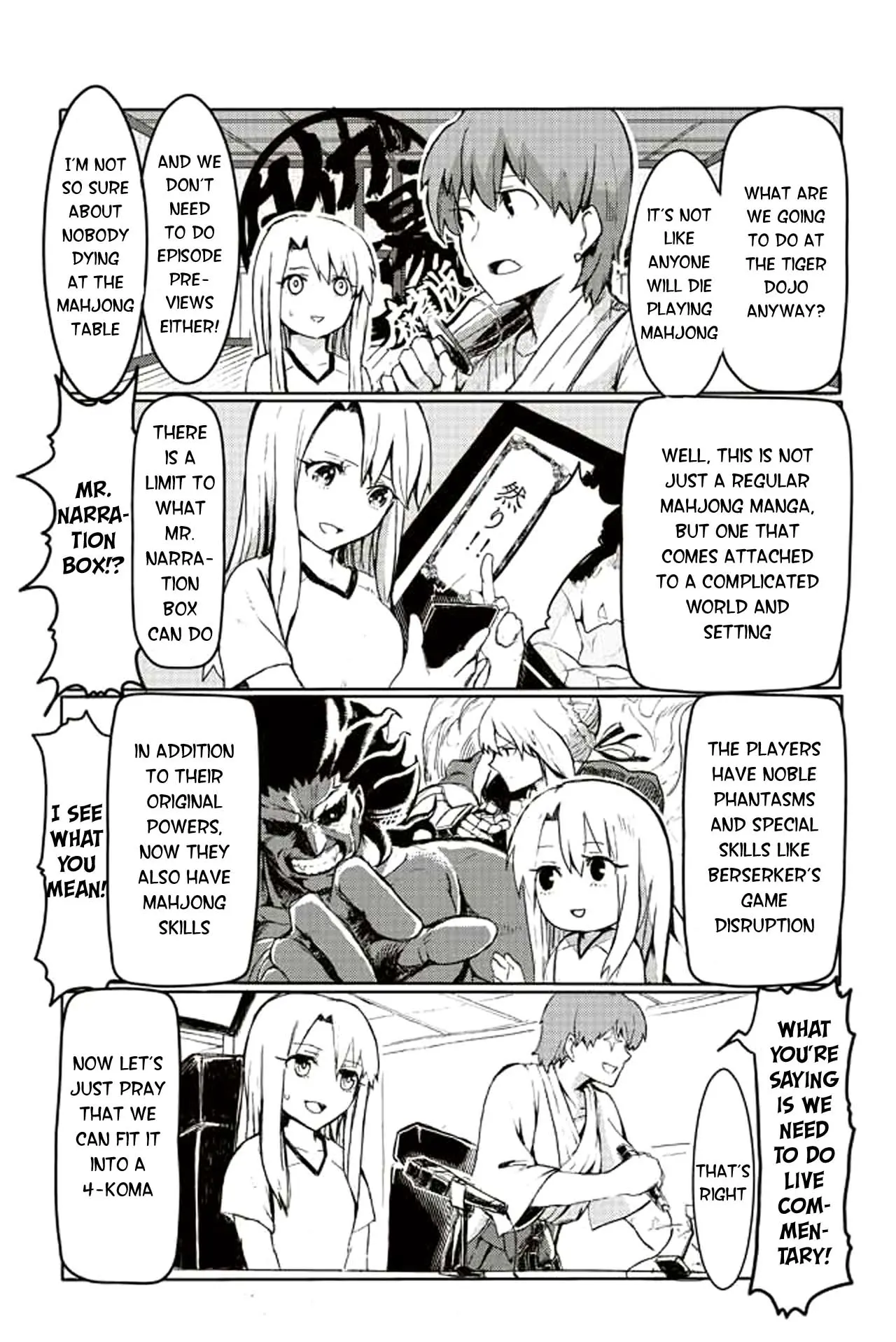 Fate/Mahjong Night - Seihai Sensou - Chapter 50