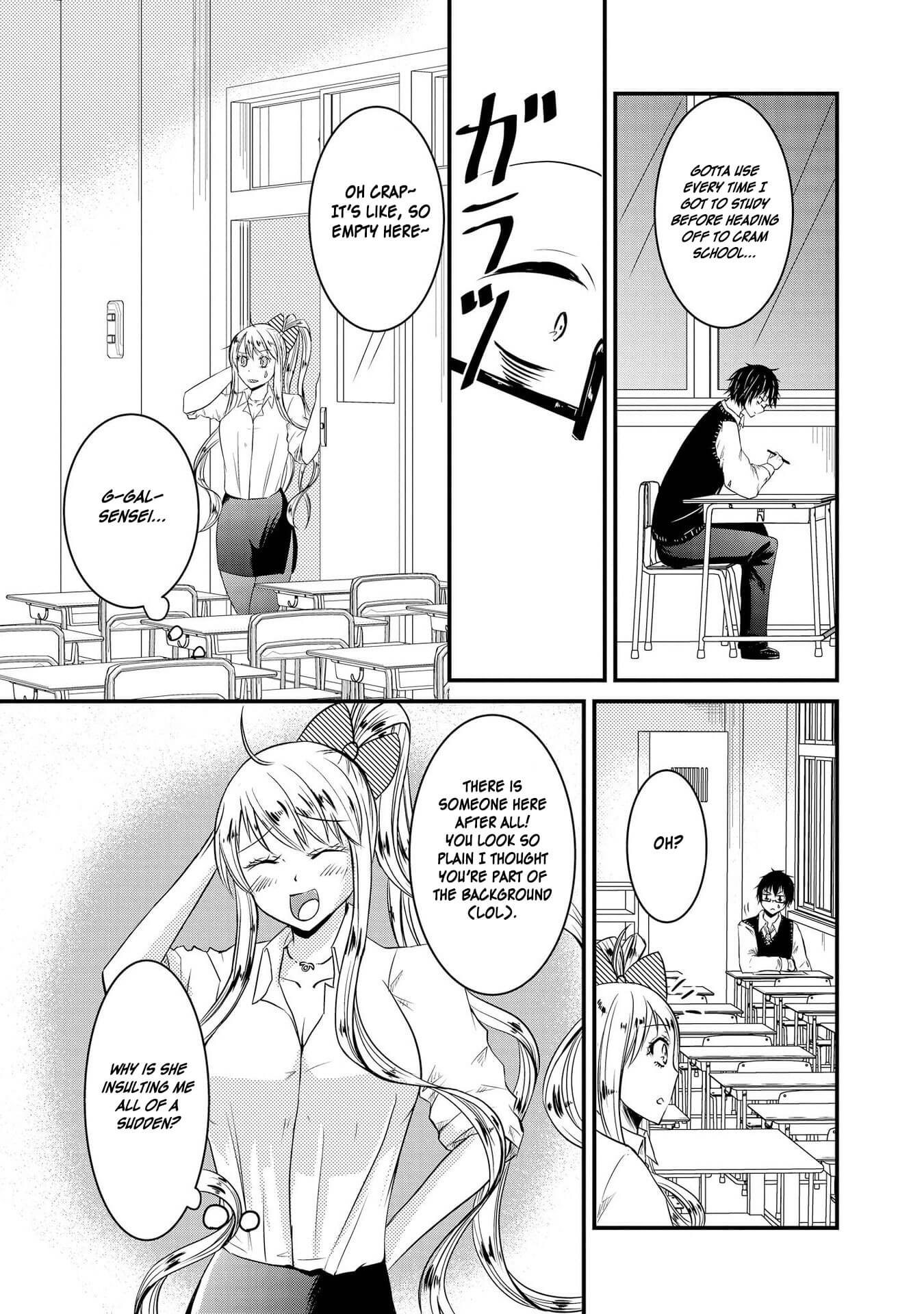 Hyottoshite Gyaru Wa Orera Ni Yasashii No Dewa? Anthology Comic - Vol.3 Chapter 22: A Special Lesson With Gal-Sensei