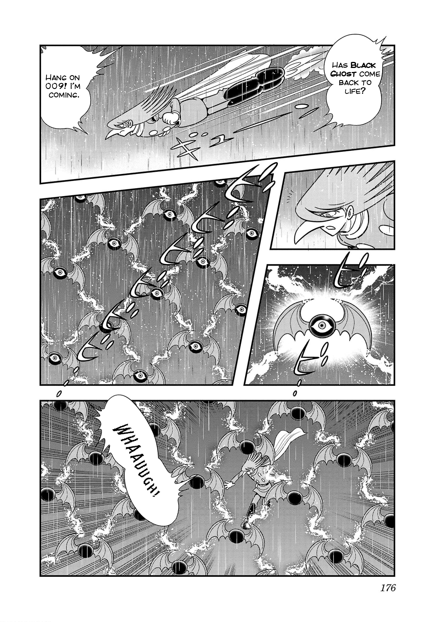 8-Man Vs Cyborg 009 - Vol.1 Chapter 5: Resurrected Demon God