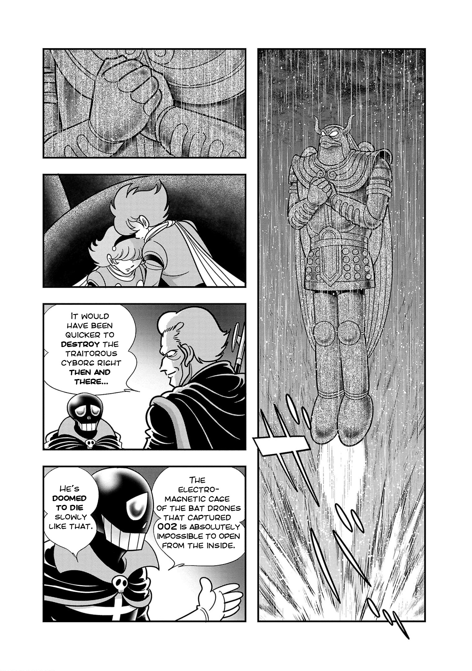 8-Man Vs Cyborg 009 - Vol.1 Chapter 5: Resurrected Demon God