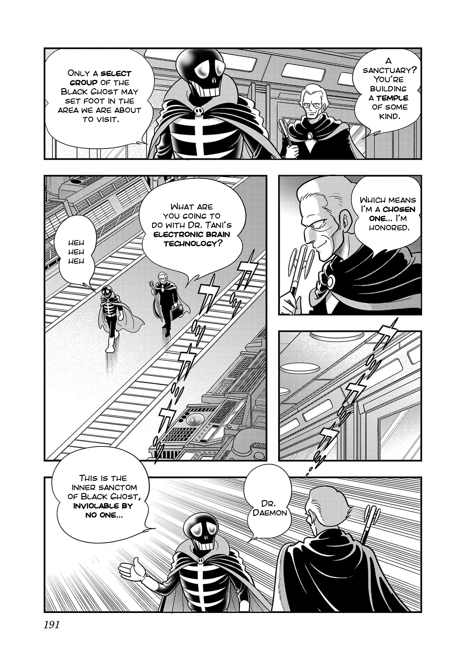 8-Man Vs Cyborg 009 - Vol.1 Chapter 5: Resurrected Demon God