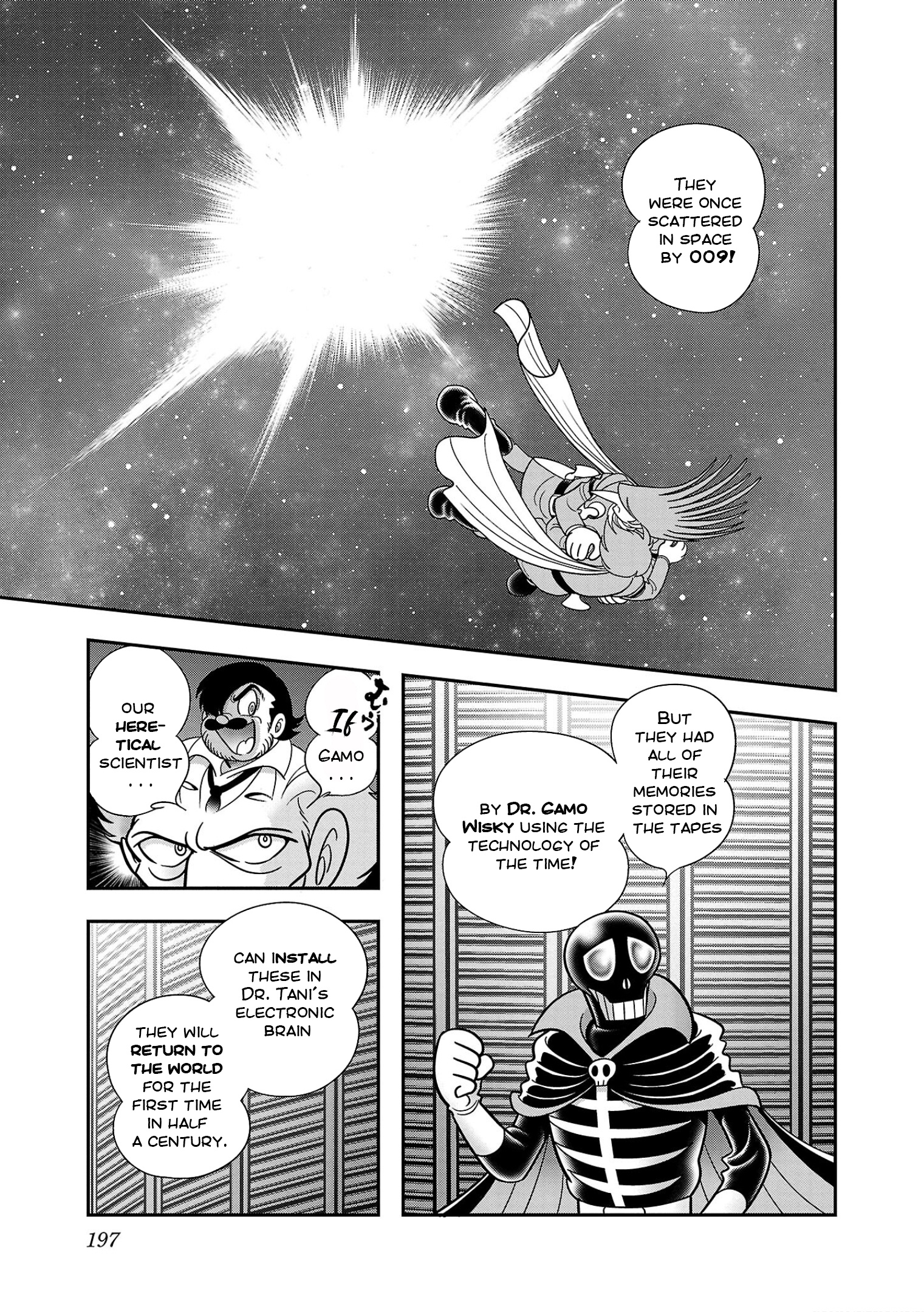 8-Man Vs Cyborg 009 - Vol.1 Chapter 5: Resurrected Demon God