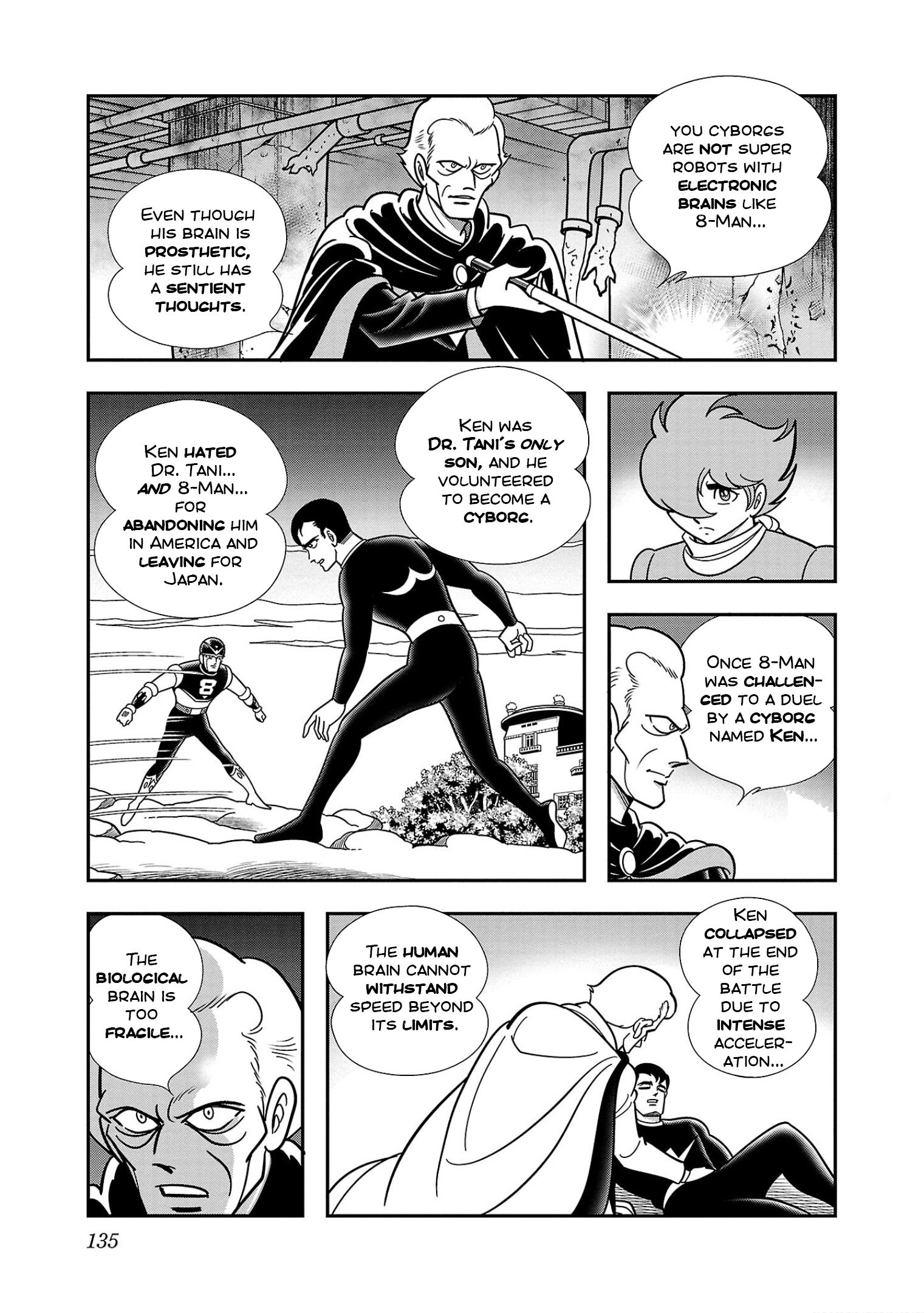 8-Man Vs Cyborg 009 - Vol.2 Chapter 10: Ghosts Shall Perish