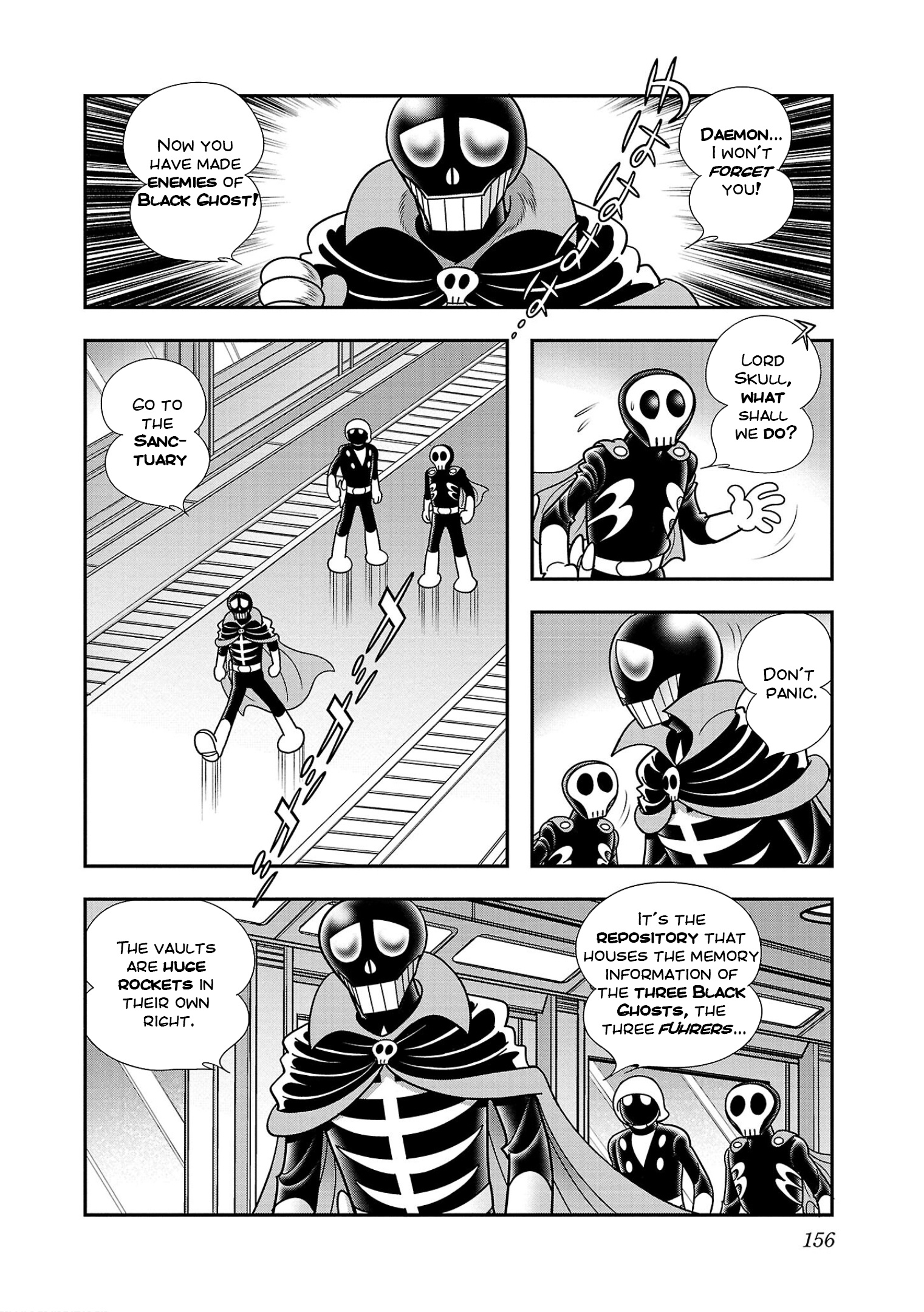 8-Man Vs Cyborg 009 - Vol.2 Chapter 10: Ghosts Shall Perish