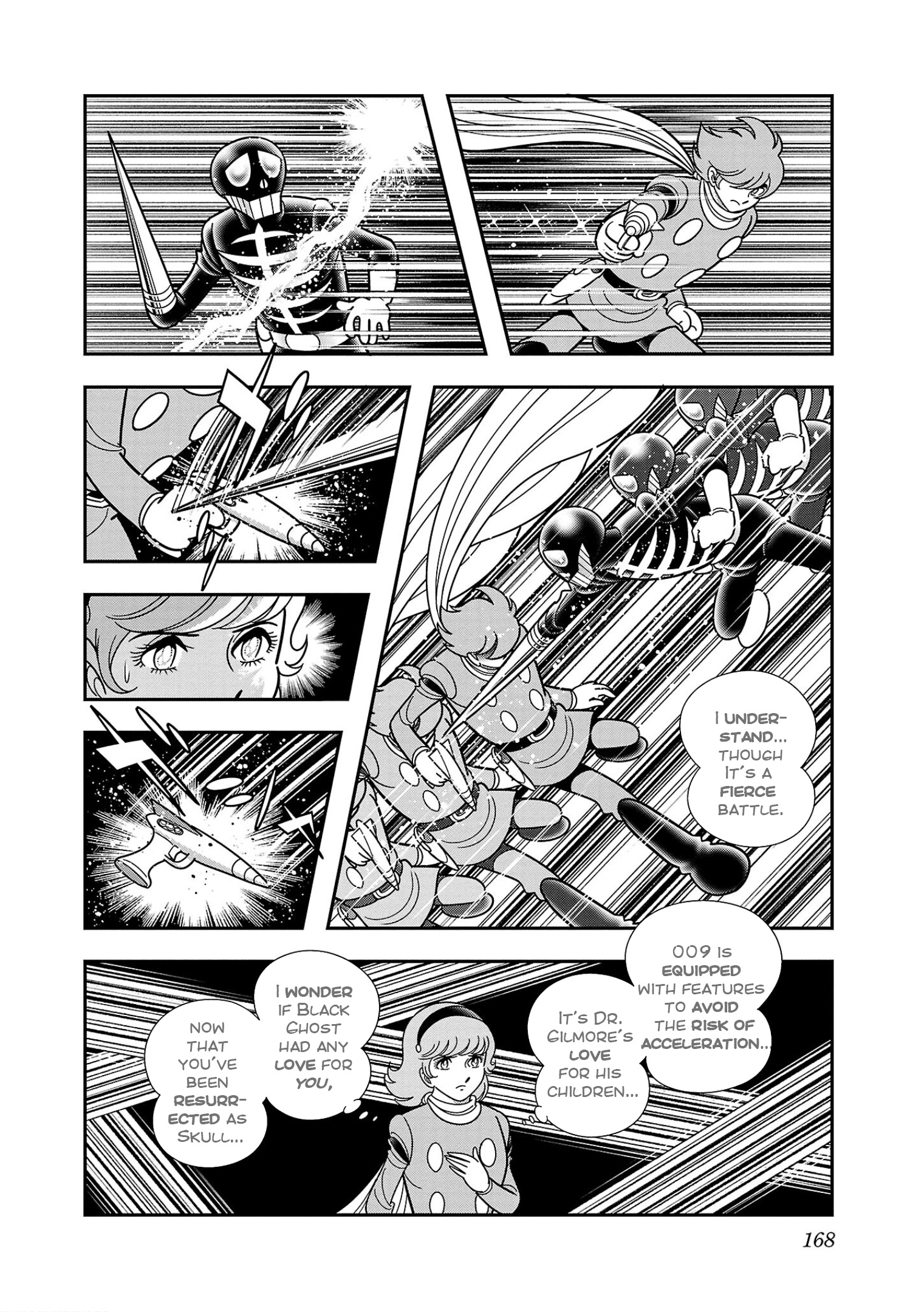 8-Man Vs Cyborg 009 - Vol.2 Chapter 10: Ghosts Shall Perish