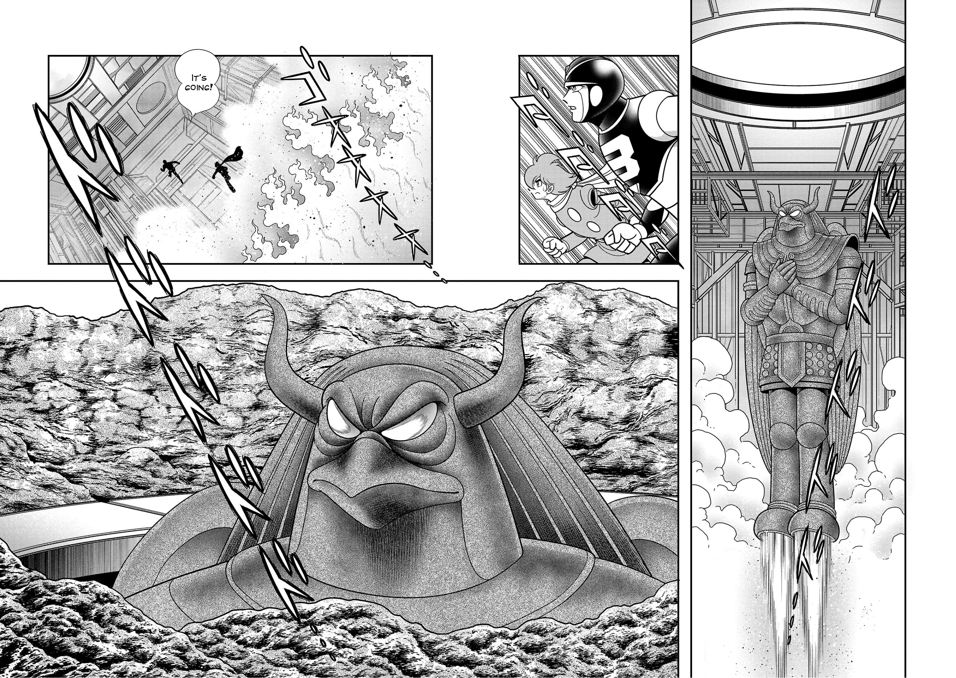 8-Man Vs Cyborg 009 - Vol.2 Chapter 9: Destructive Satellite Gungnir