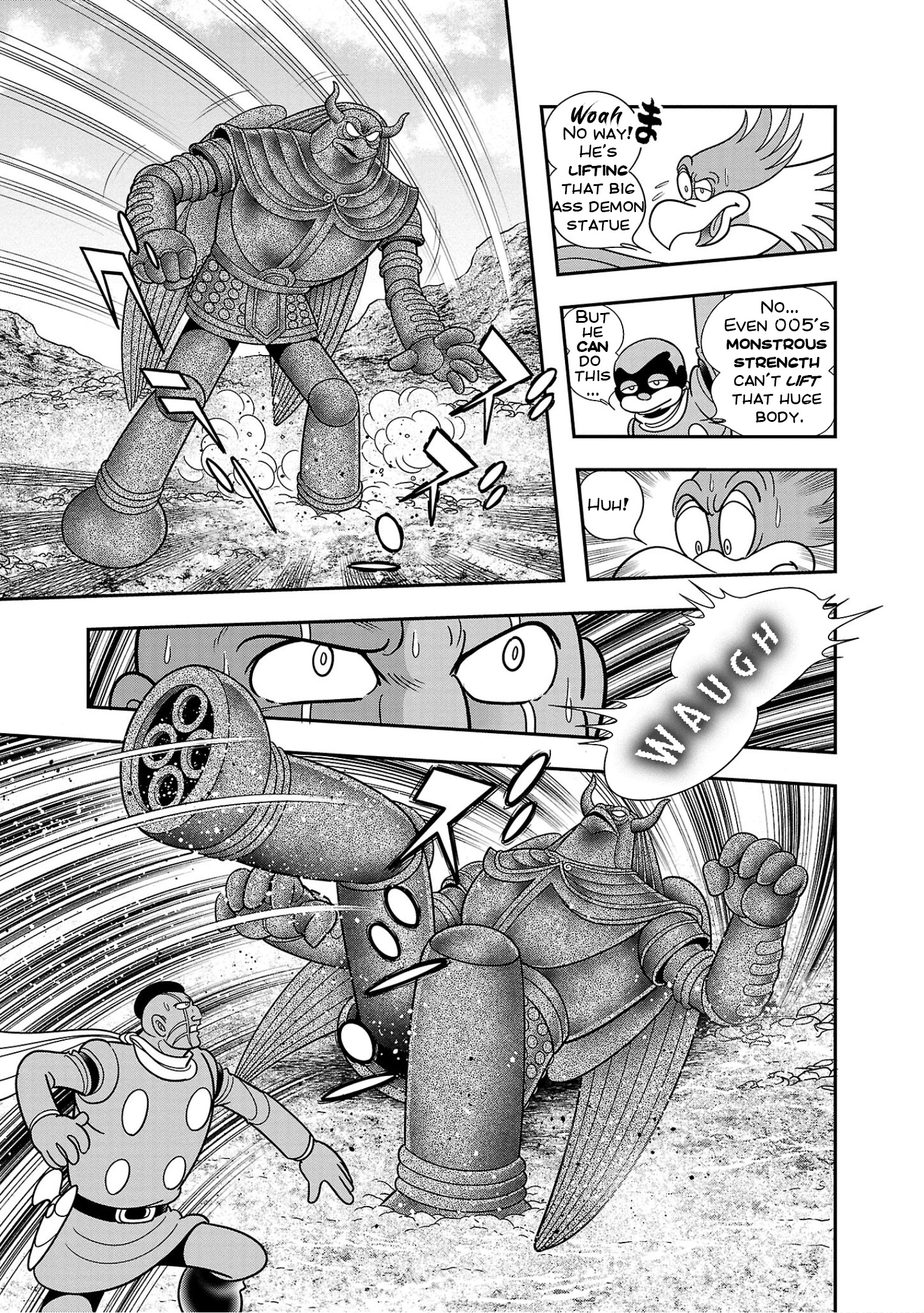 8-Man Vs Cyborg 009 - Vol.2 Chapter 9: Destructive Satellite Gungnir