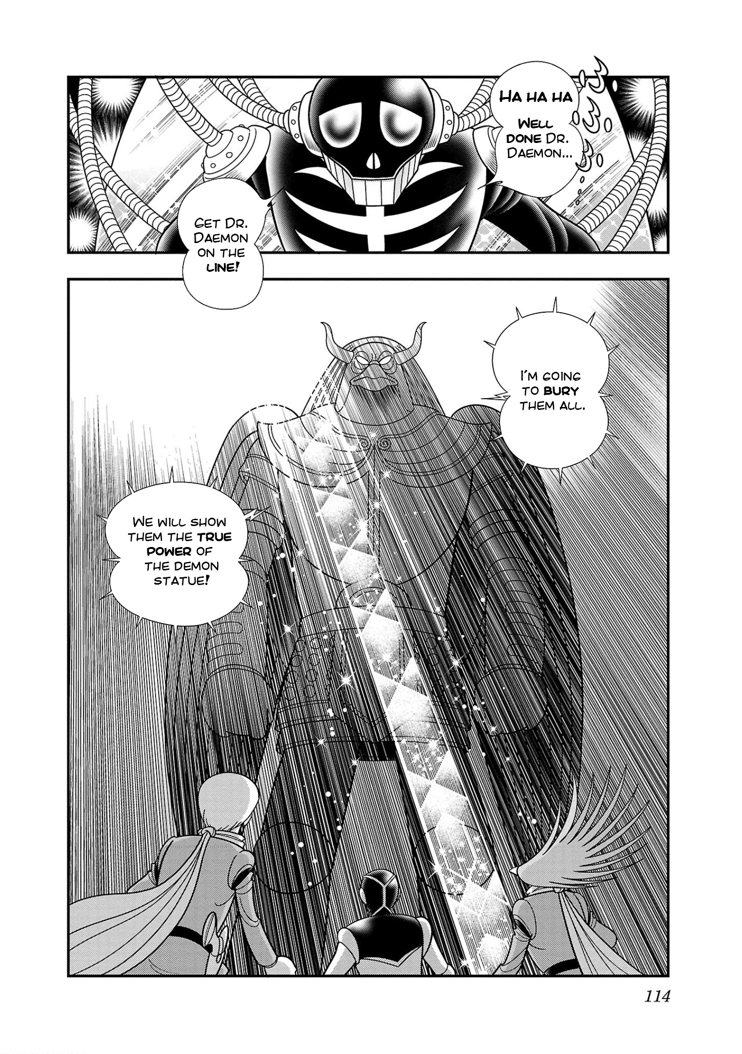 8-Man Vs Cyborg 009 - Vol.2 Chapter 9: Destructive Satellite Gungnir