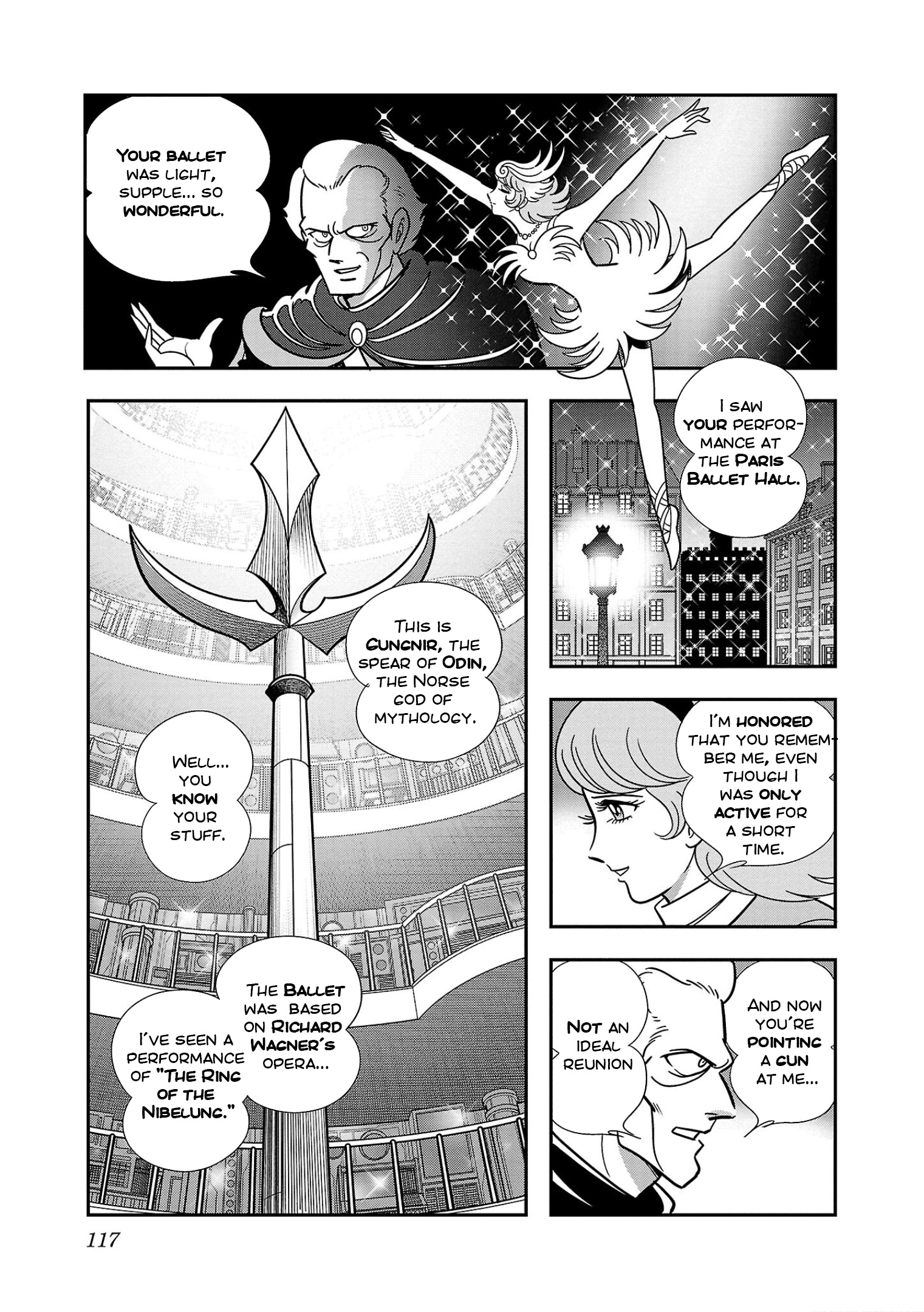 8-Man Vs Cyborg 009 - Vol.2 Chapter 9: Destructive Satellite Gungnir